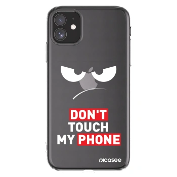 Picasee διαφανής θήκη σιλικόνης Apple iPhone 11 - Angry Eyes - Transparent