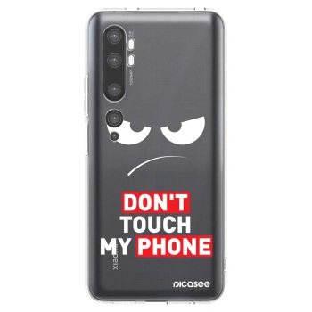 Picasee διαφανής θήκη σιλικόνης Xiaomi Mi Note 10 (Pro) - Angry Eyes - Transparent