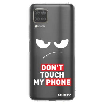 Picasee διαφανής θήκη σιλικόνης Huawei P40 Lite - Angry Eyes - Transparent