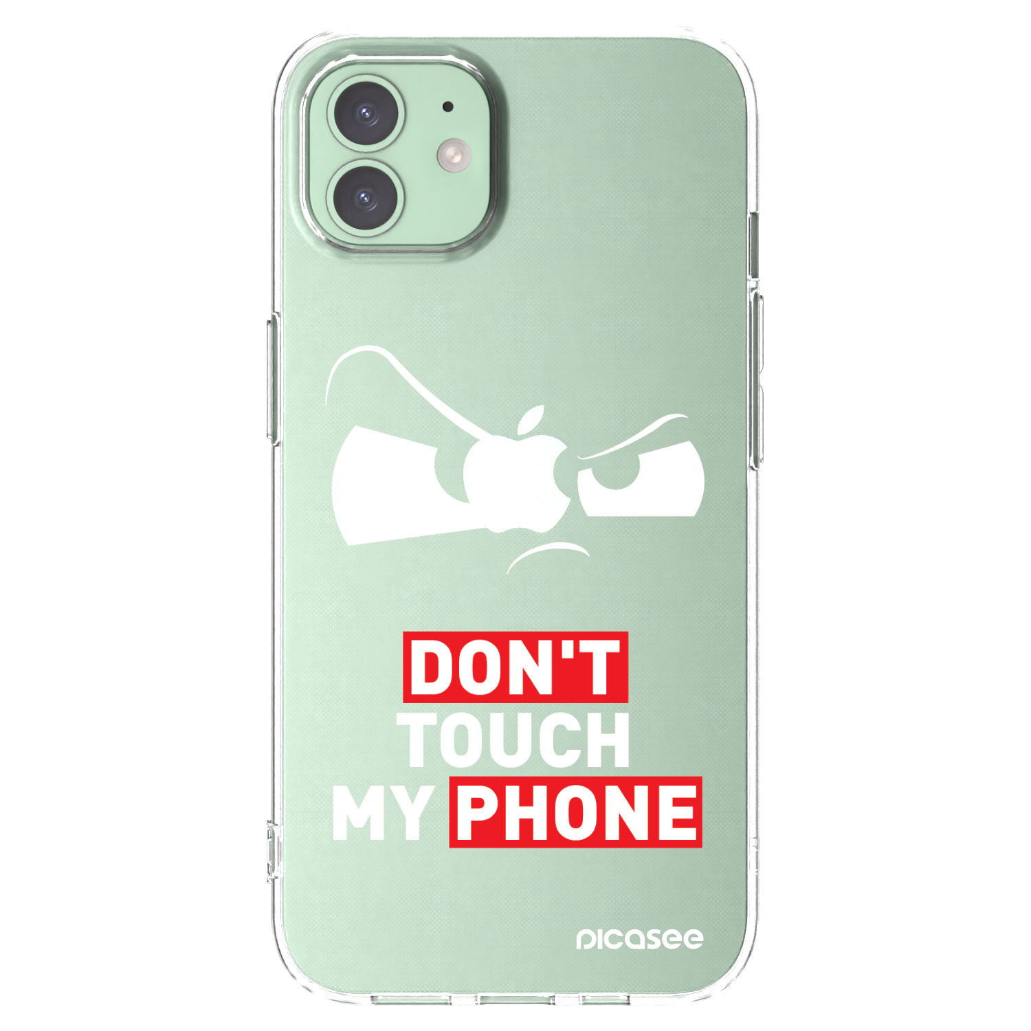 Picasee διαφανής θήκη σιλικόνης Apple iPhone 12 Pro - Cloudy Eye - Transparent