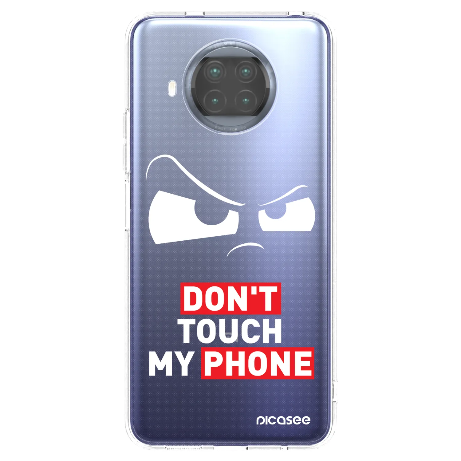 Picasee διαφανής θήκη σιλικόνης Xiaomi Mi 10T Lite - Cloudy Eye - Transparent