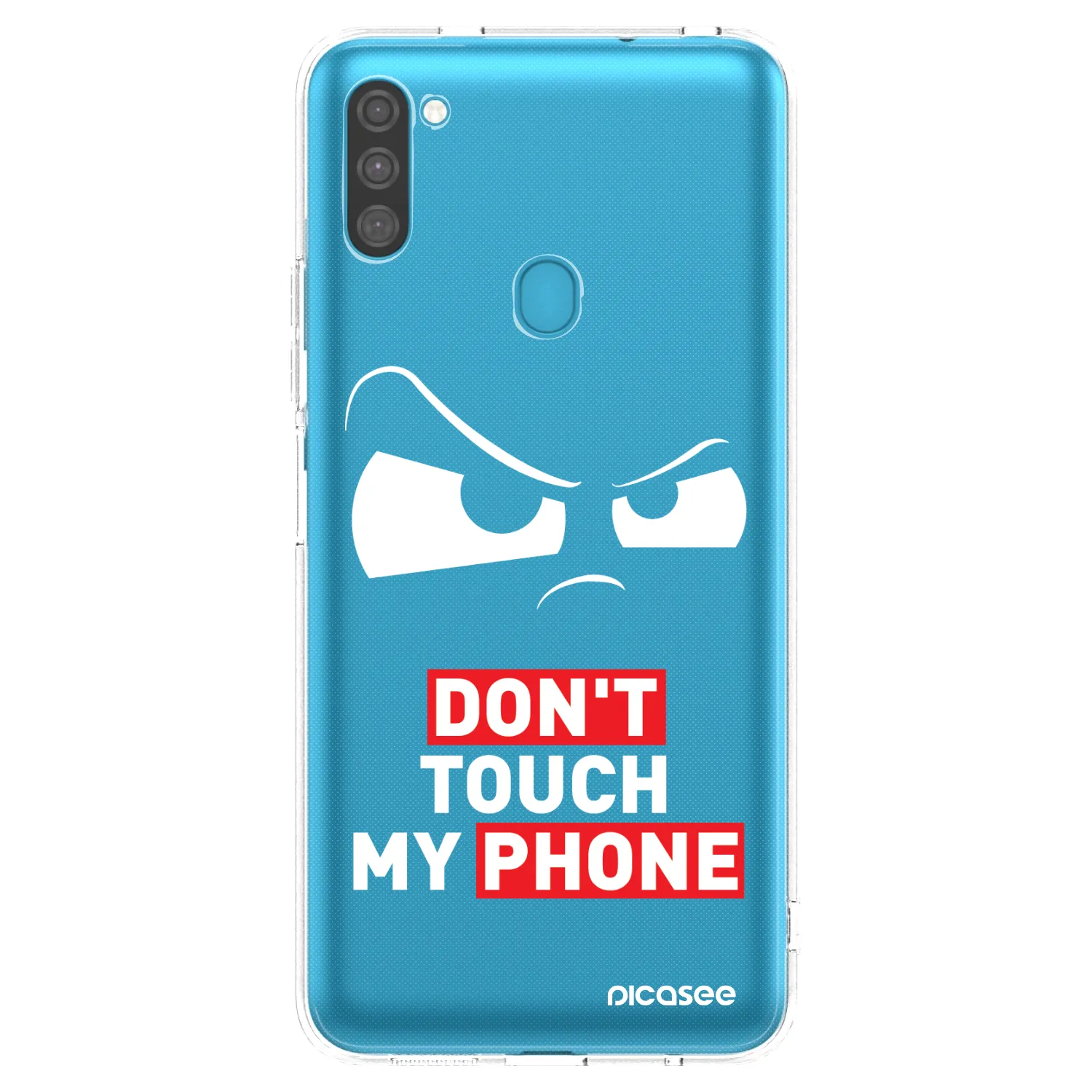 Picasee διαφανής θήκη σιλικόνης Samsung Galaxy M11 - Cloudy Eye - Transparent