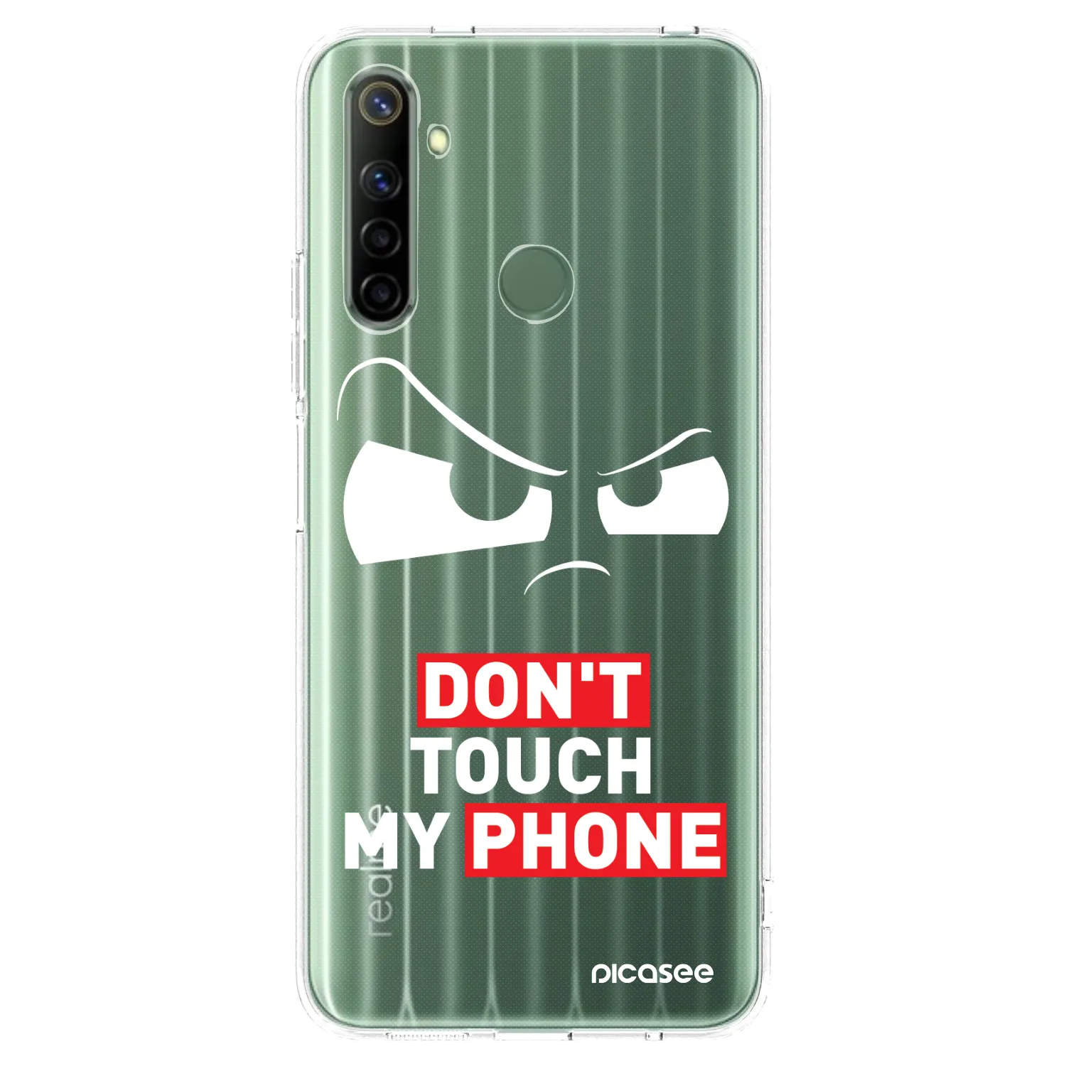 Picasee διαφανής θήκη σιλικόνης Realme 6i - Cloudy Eye - Transparent