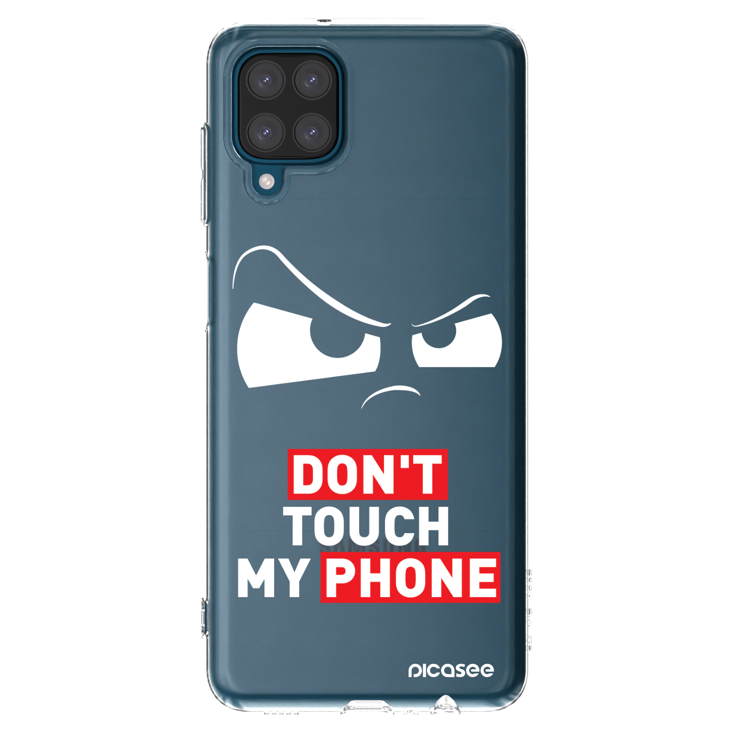 Picasee διαφανής θήκη σιλικόνης Samsung Galaxy A12 A125F - Cloudy Eye - Transparent