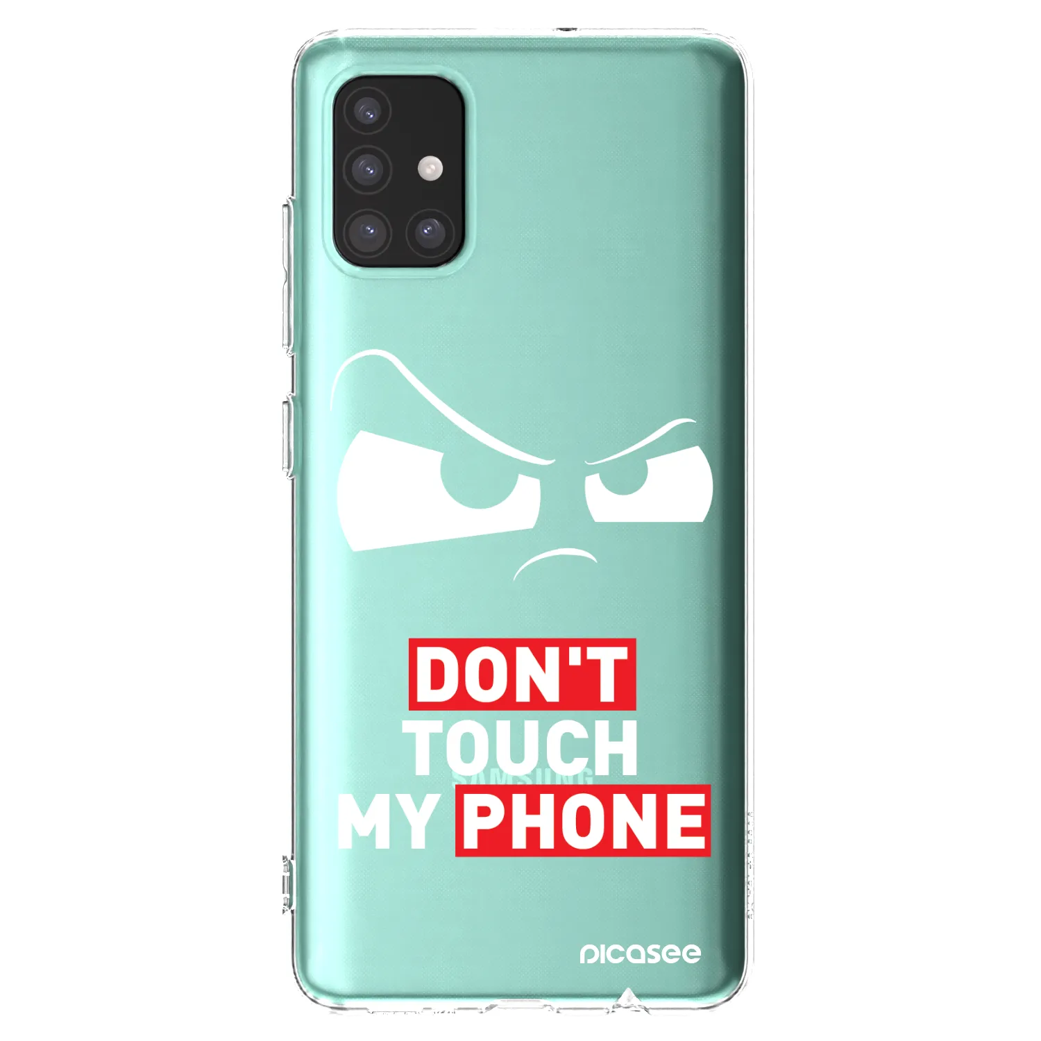 Picasee διαφανής θήκη σιλικόνης Samsung Galaxy M31s - Cloudy Eye - Transparent