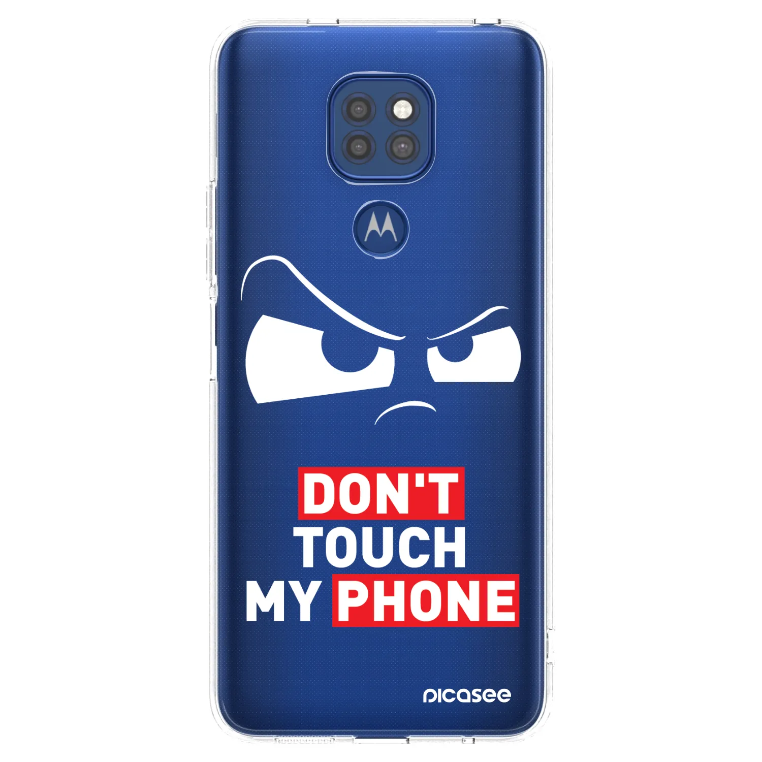 Picasee διαφανής θήκη σιλικόνης Motorola Moto G9 Play - Cloudy Eye - Transparent
