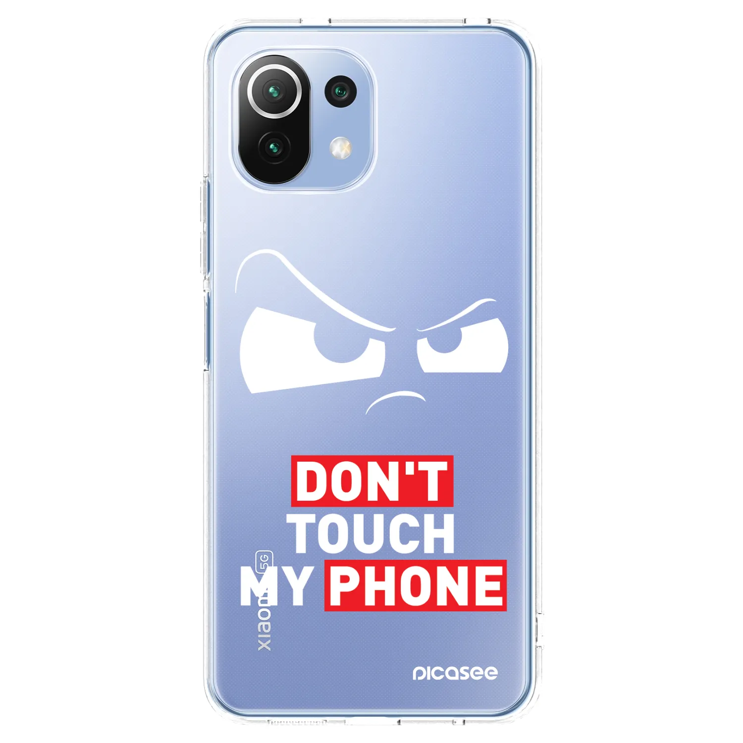 Picasee διαφανής θήκη σιλικόνης Xiaomi Mi 11 Lite - Cloudy Eye - Transparent