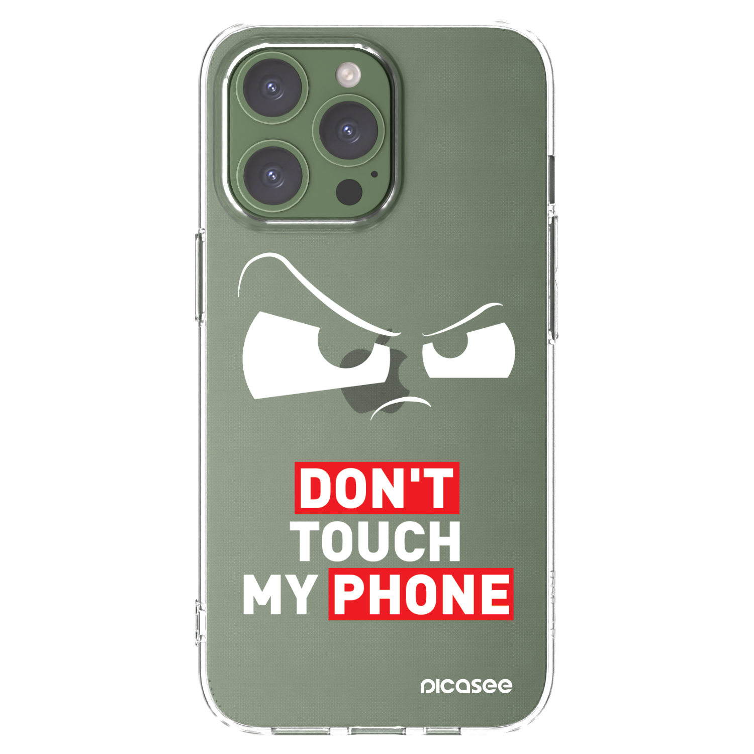 Picasee διαφανής θήκη σιλικόνης Apple iPhone 13 Pro - Cloudy Eye - Transparent