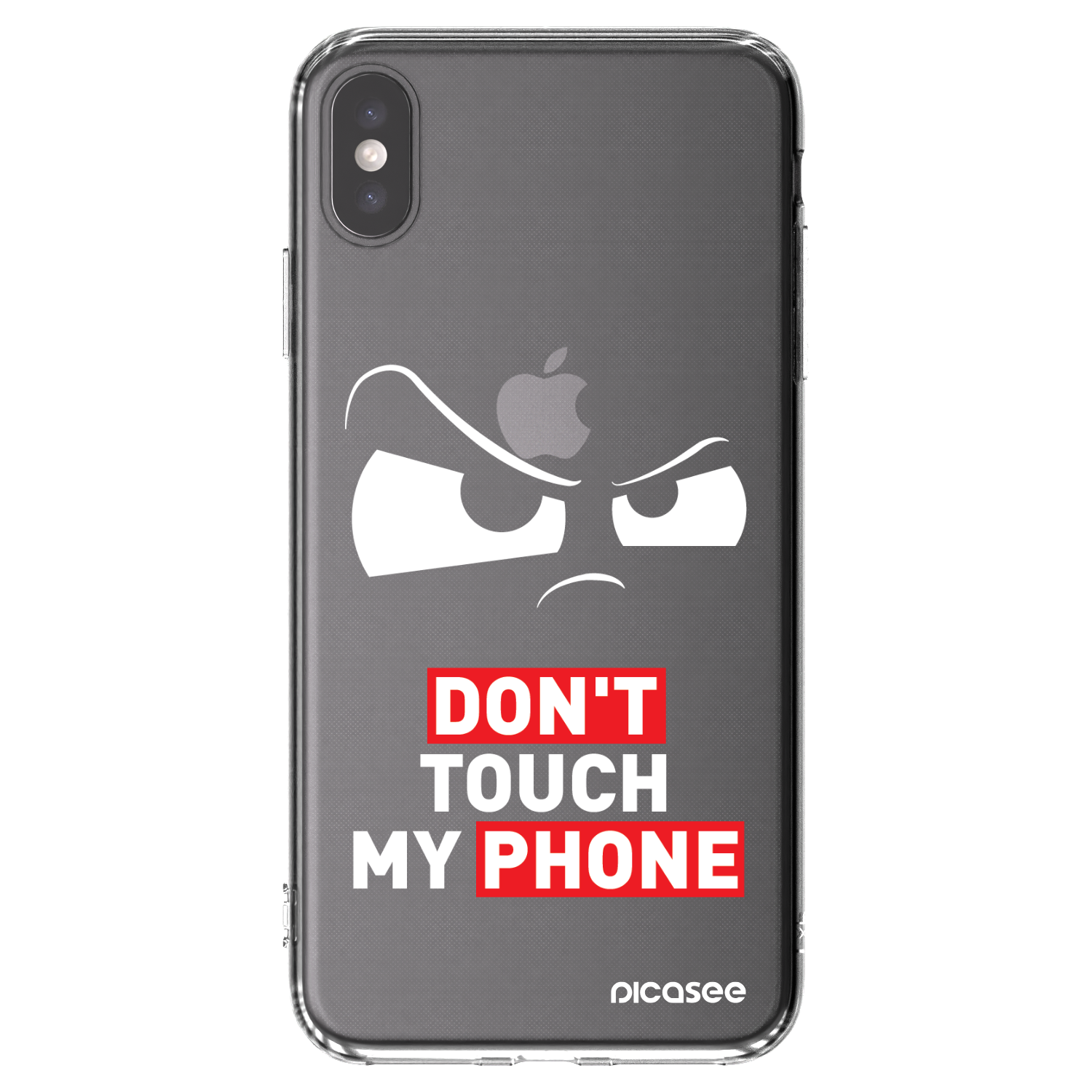 Picasee διαφανής θήκη σιλικόνης Apple iPhone XS Max - Cloudy Eye - Transparent