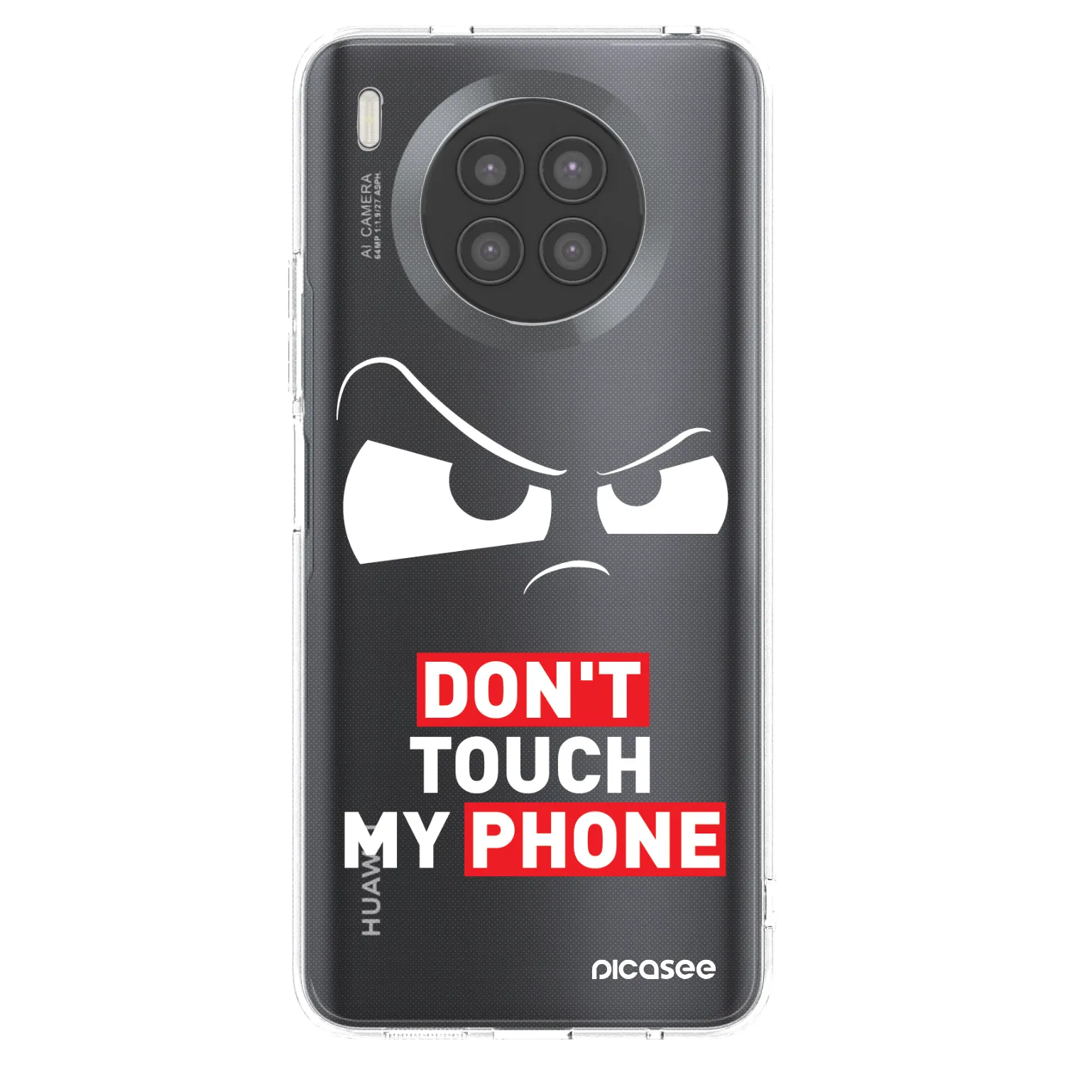Picasee διαφανής θήκη σιλικόνης Huawei Nova 8i - Cloudy Eye - Transparent