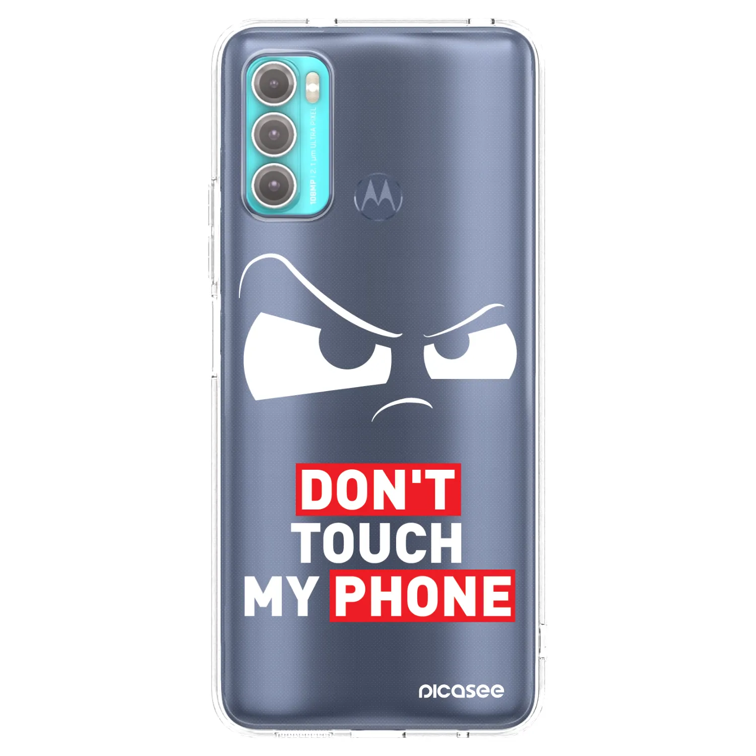 Picasee διαφανής θήκη σιλικόνης Motorola Moto G60 - Cloudy Eye - Transparent