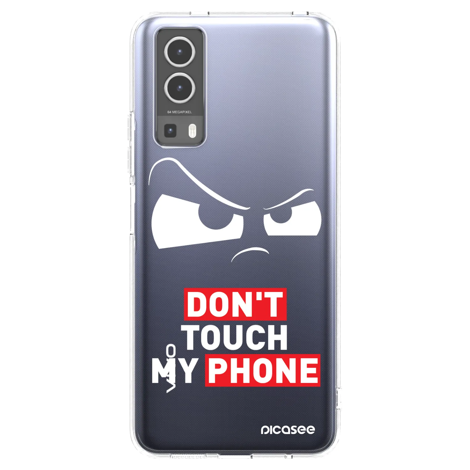 Picasee διαφανής θήκη σιλικόνης Vivo Y72 5G - Cloudy Eye - Transparent