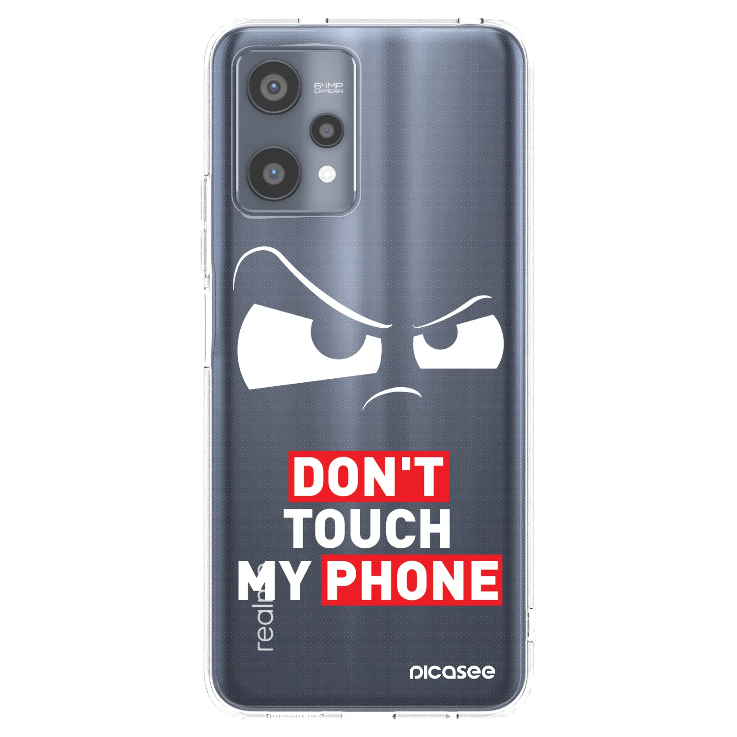 Picasee διαφανής θήκη σιλικόνης Realme 9 Pro 5G - Cloudy Eye - Transparent