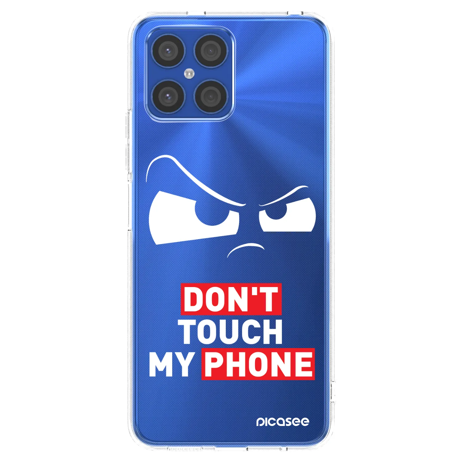 Picasee διαφανής θήκη σιλικόνης Honor X8 4G - Cloudy Eye - Transparent