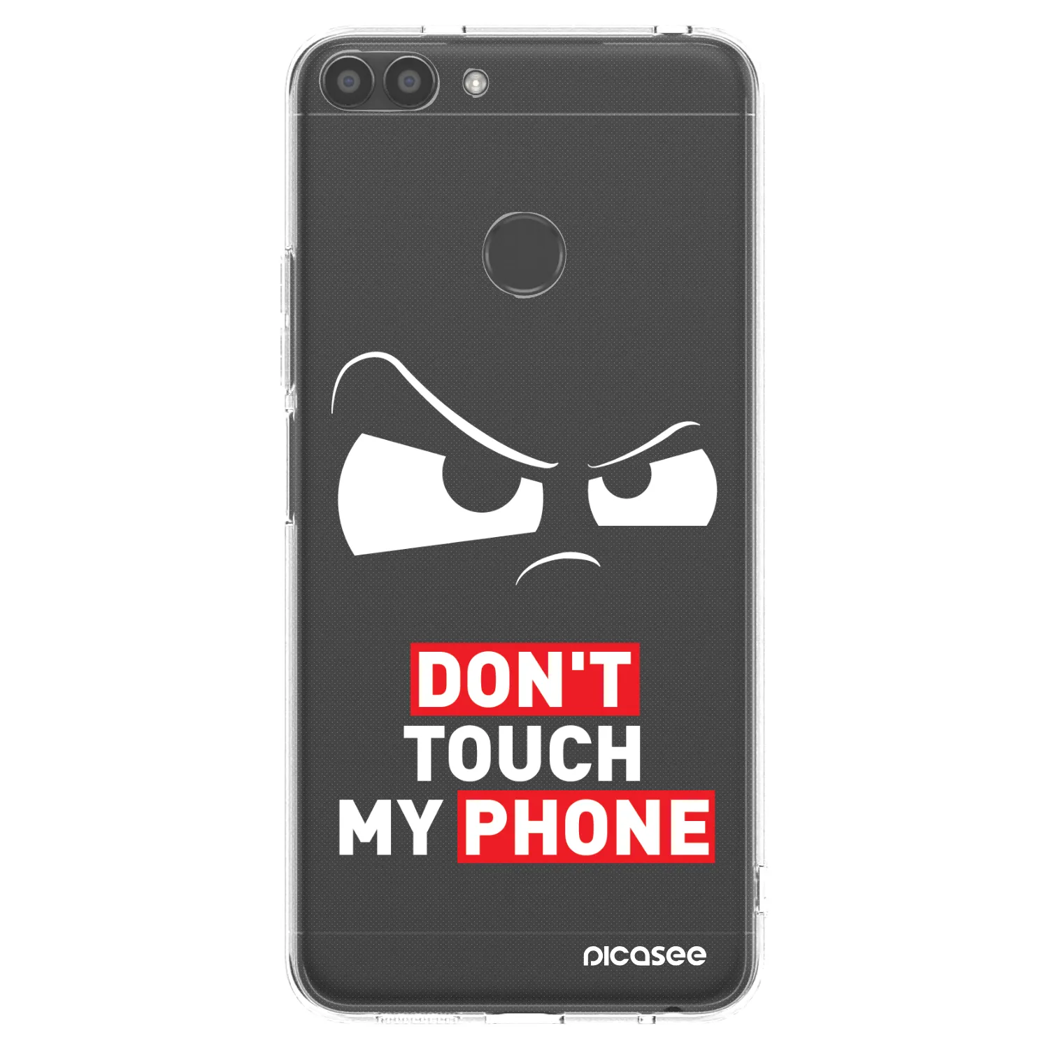 Picasee διαφανής θήκη σιλικόνης Huawei P Smart - Cloudy Eye - Transparent