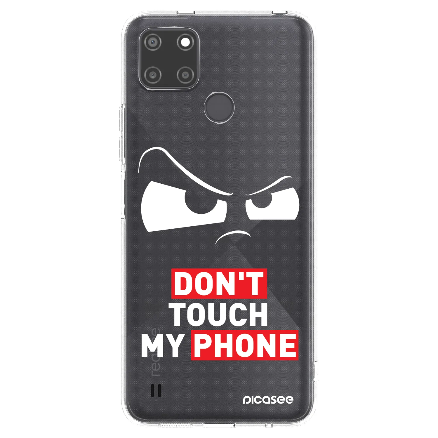 Picasee διαφανής θήκη σιλικόνης Realme C21Y - Cloudy Eye - Transparent