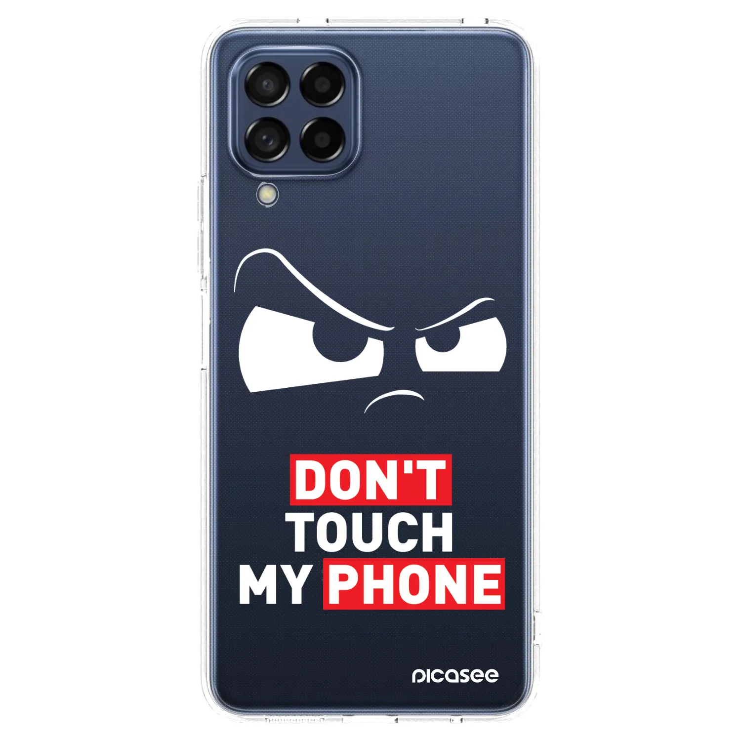 Picasee διαφανής θήκη σιλικόνης Samsung Galaxy M53 5G - Cloudy Eye - Transparent