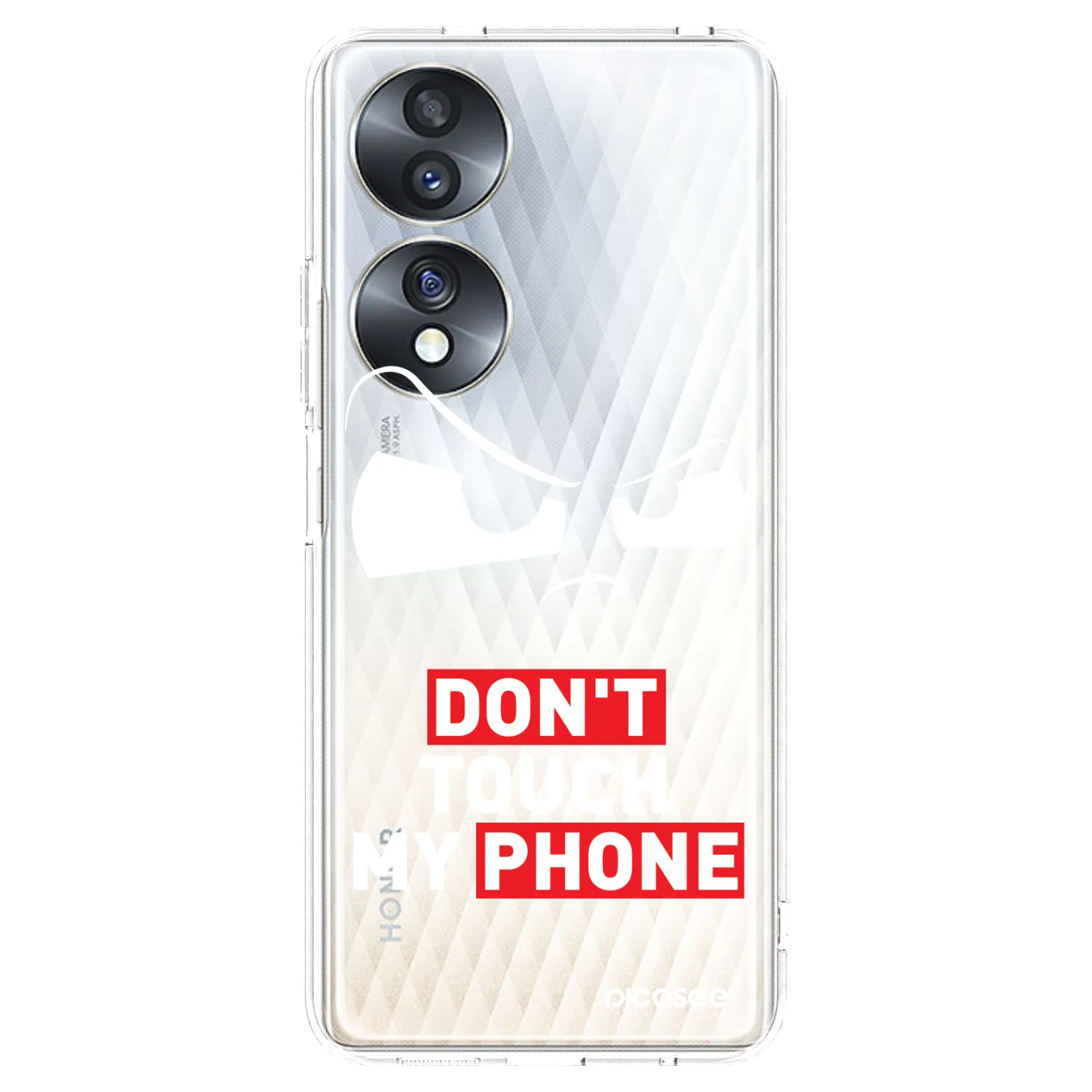 Picasee διαφανής θήκη σιλικόνης Honor 70 - Cloudy Eye - Transparent