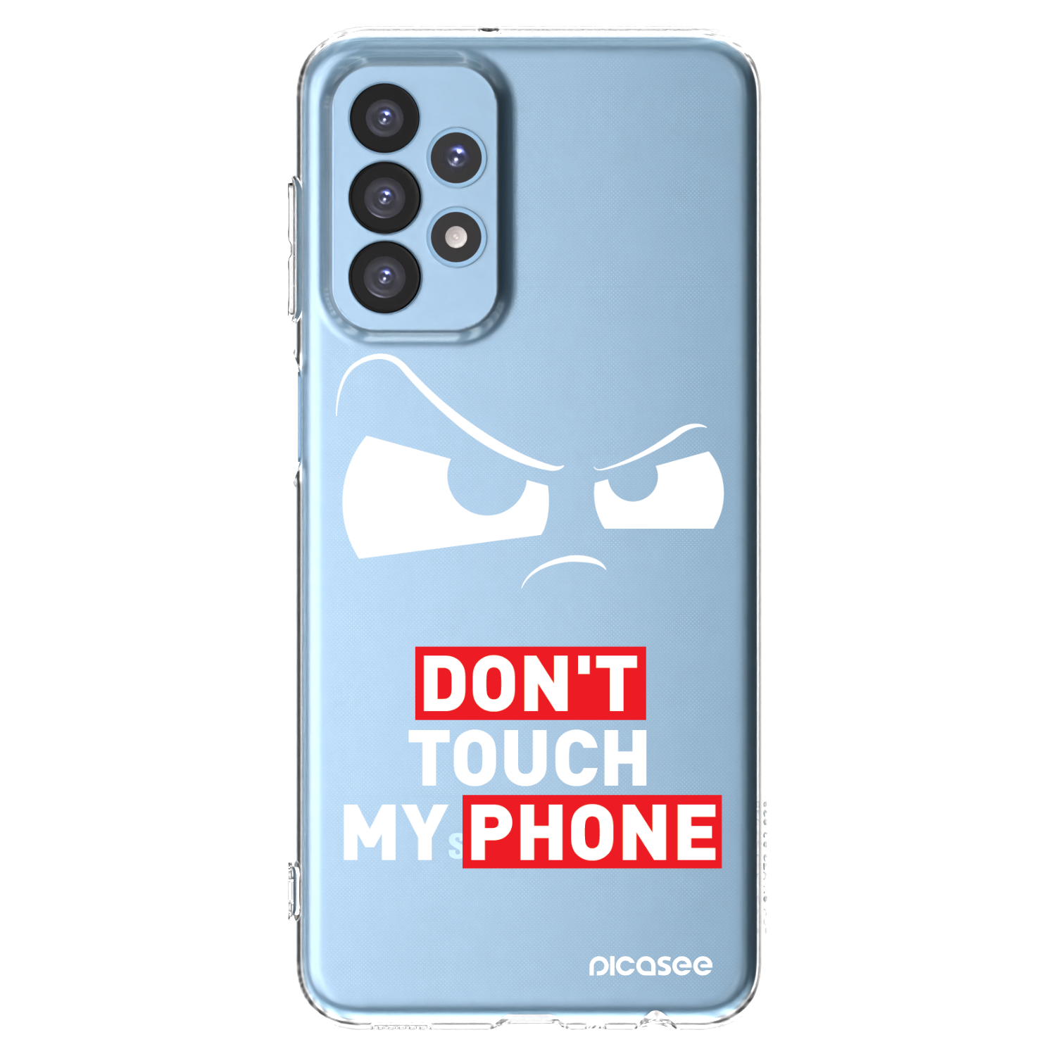 Picasee διαφανής θήκη σιλικόνης Samsung Galaxy A23 A235F 4G - Cloudy Eye - Transparent