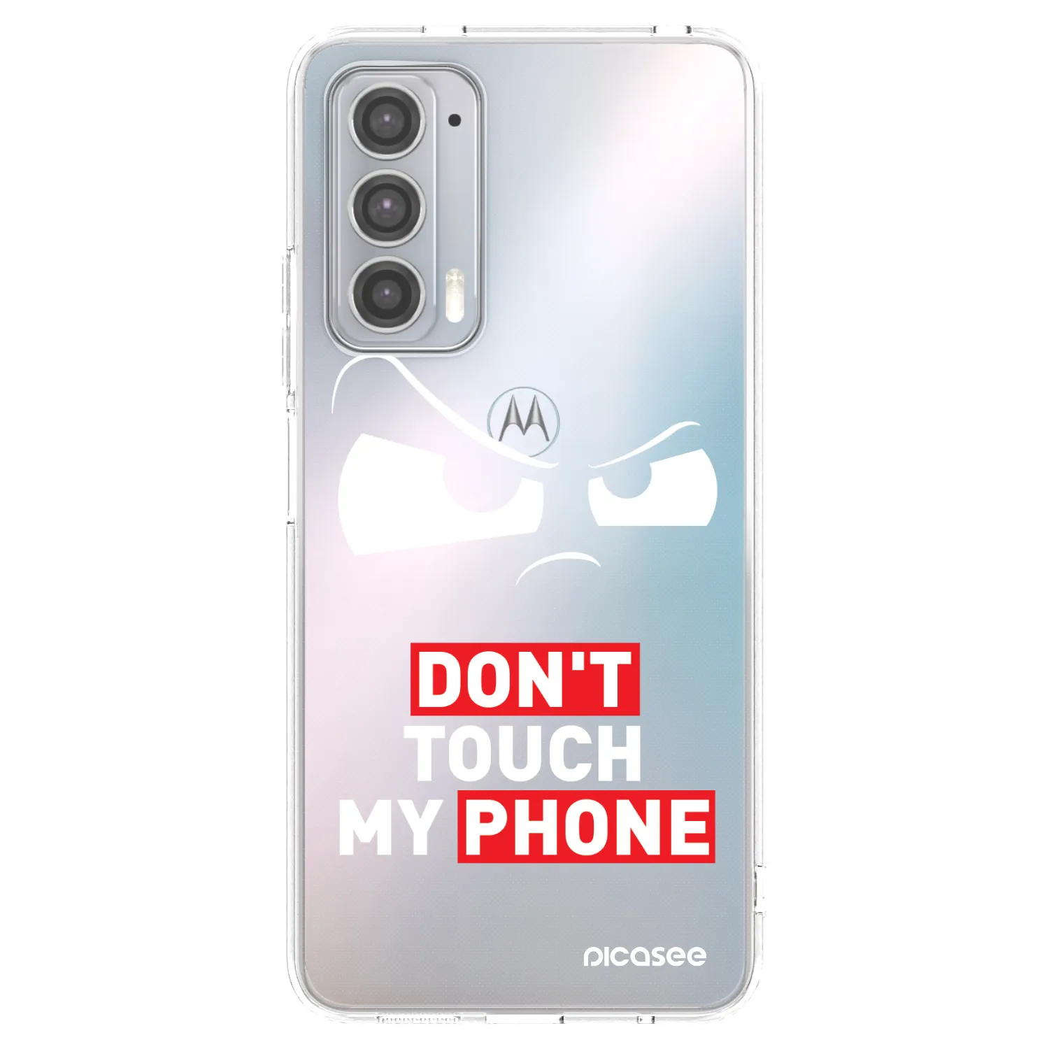 Picasee διαφανής θήκη σιλικόνης Motorola Edge 20 - Cloudy Eye - Transparent