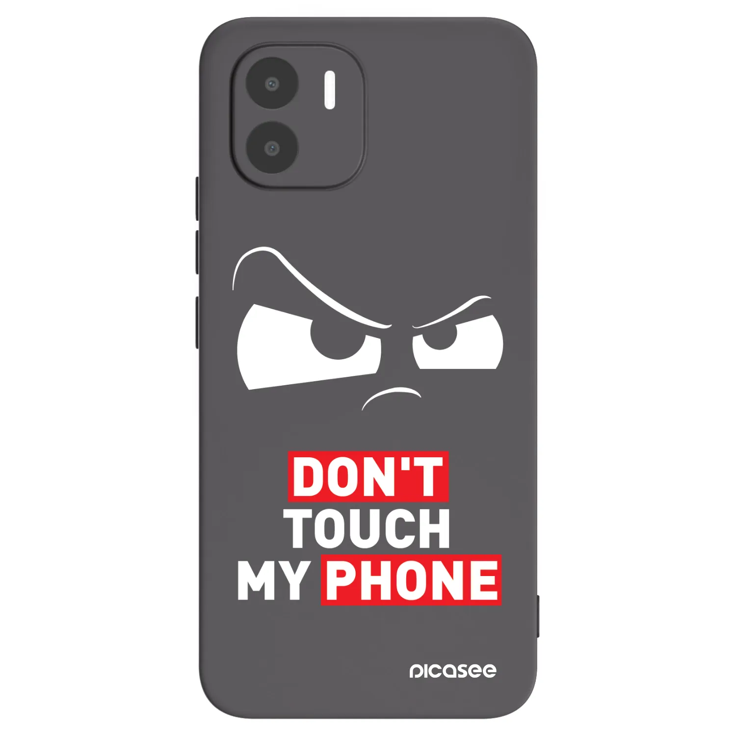 Picasee Μαύρη θήκη σιλικόνης για Xiaomi Redmi A1 - Cloudy Eye - Transparent