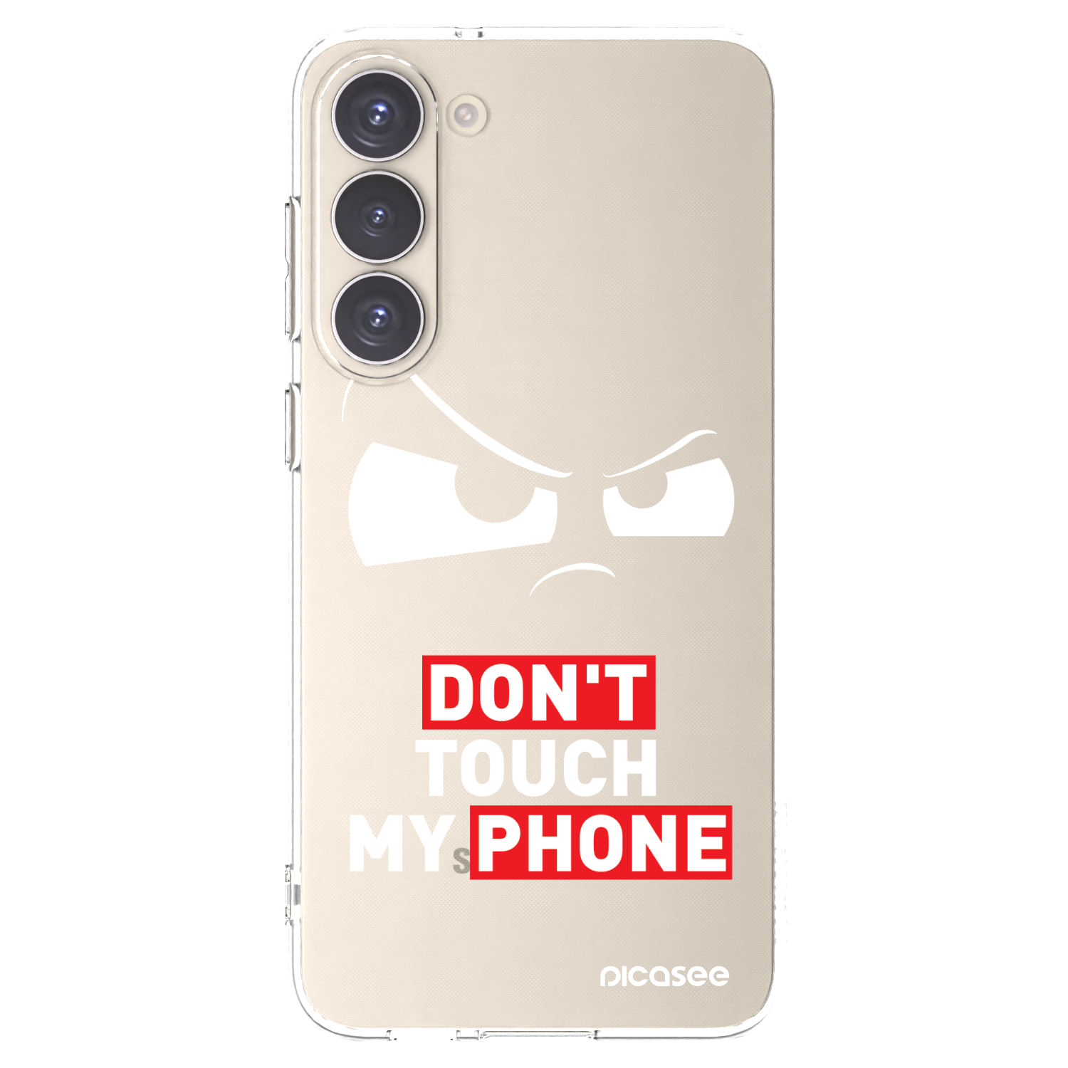 Picasee διαφανής θήκη σιλικόνης Samsung Galaxy S23+ 5G - Cloudy Eye - Transparent