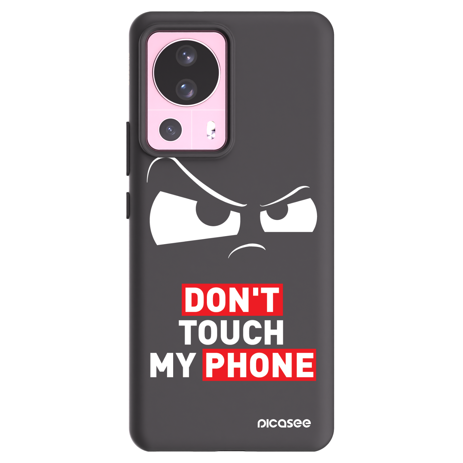 Picasee Μαύρη θήκη σιλικόνης για Xiaomi 13 Lite - Cloudy Eye - Transparent