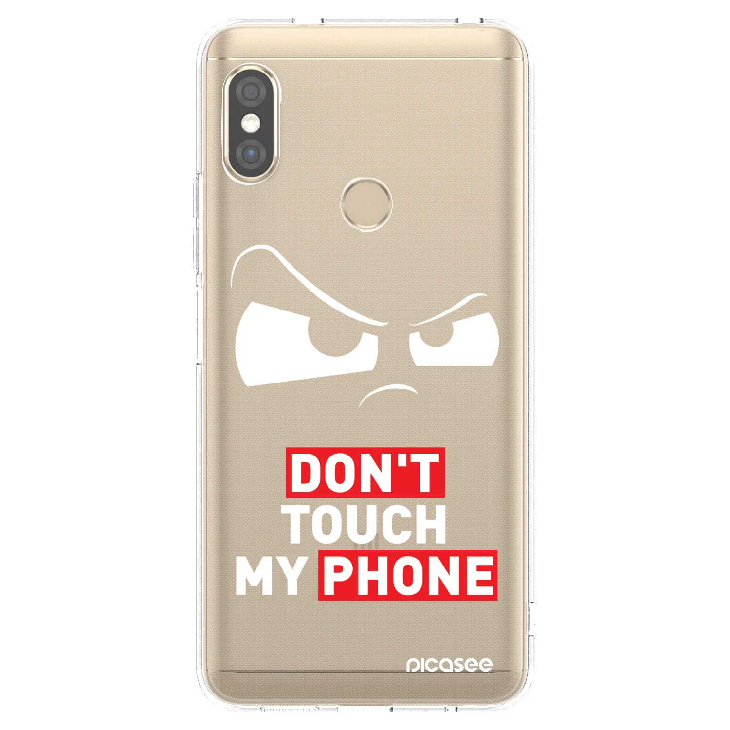 Picasee διαφανής θήκη σιλικόνης Xiaomi Redmi Note 5 Global - Cloudy Eye - Transparent