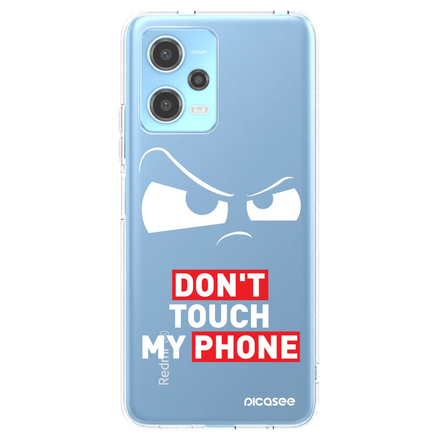 Picasee διαφανής θήκη σιλικόνης Xiaomi Redmi Note 12 5G - Cloudy Eye - Transparent