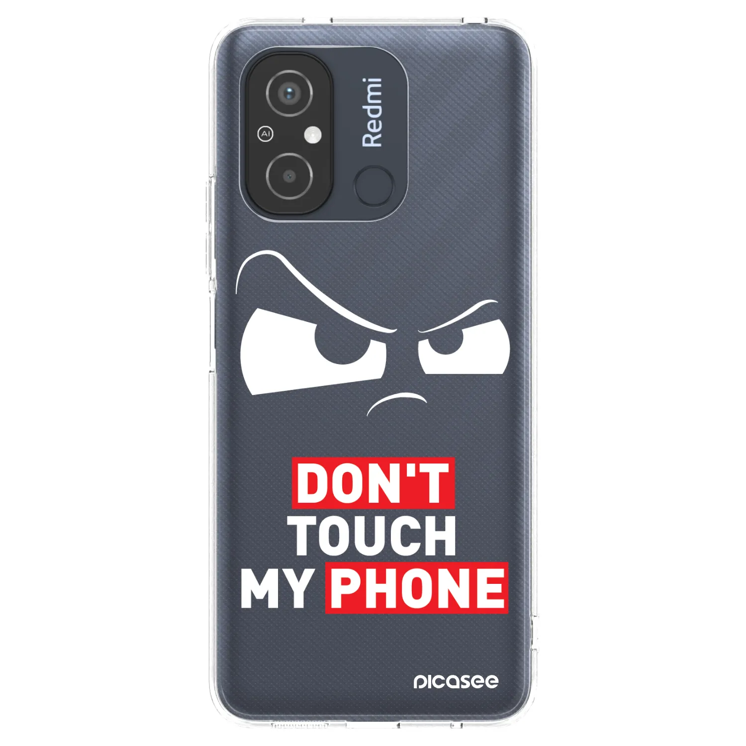 Picasee διαφανής θήκη σιλικόνης Xiaomi Redmi 12C - Cloudy Eye - Transparent