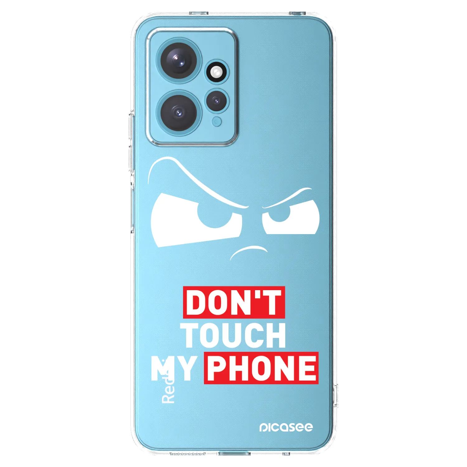 Picasee διαφανής θήκη σιλικόνης Xiaomi Redmi Note 12 4G - Cloudy Eye - Transparent