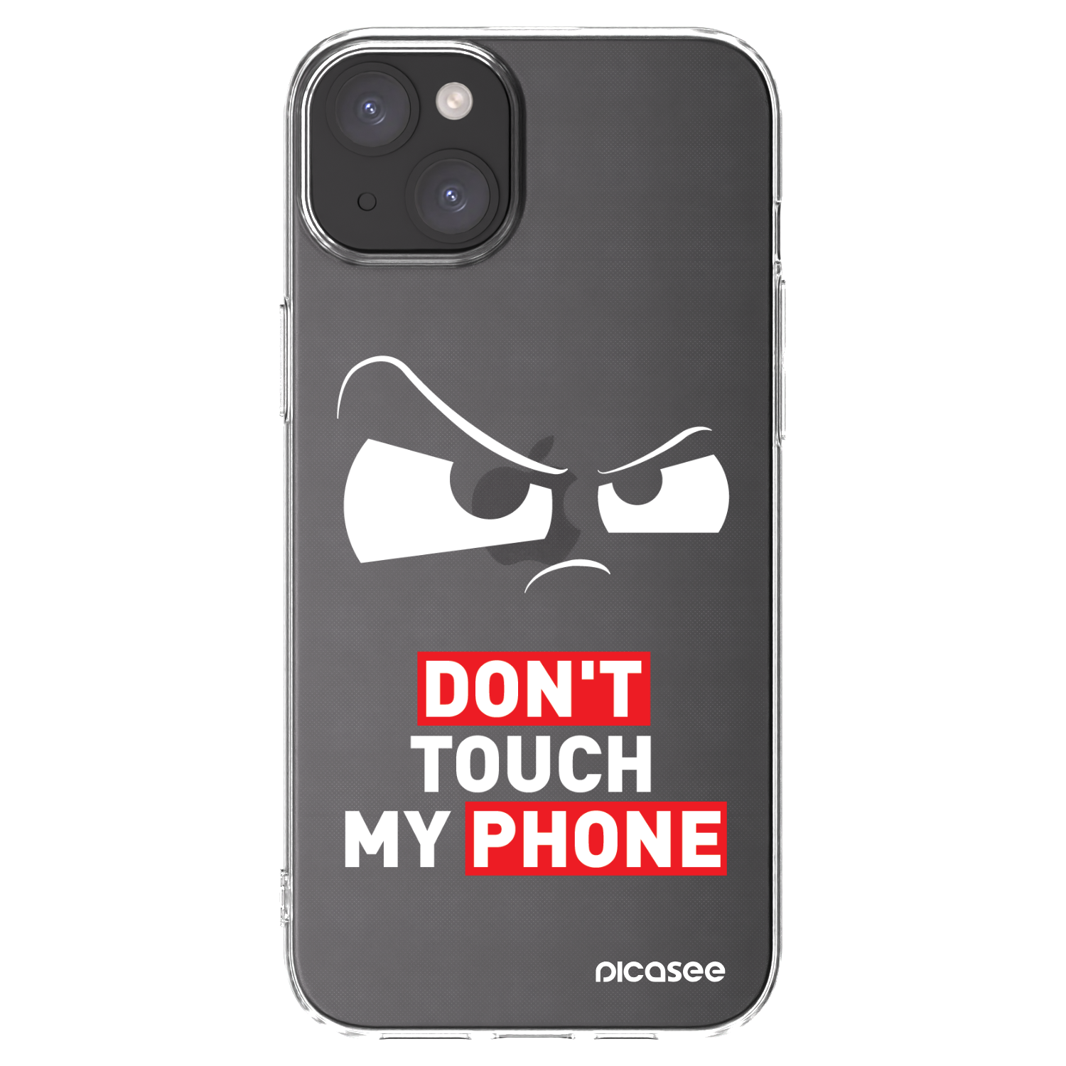 Picasee διαφανής θήκη σιλικόνης Apple iPhone 15 Plus - Cloudy Eye - Transparent