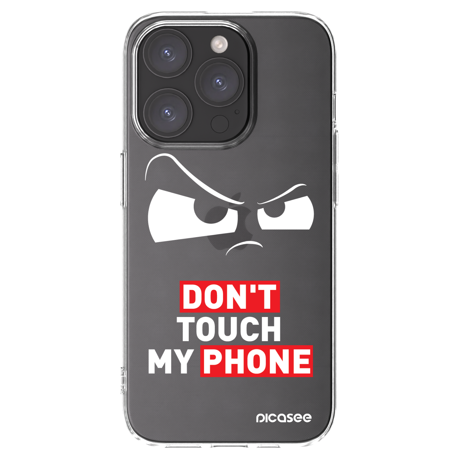 Picasee διαφανής θήκη σιλικόνης Apple iPhone 15 Pro - Cloudy Eye - Transparent