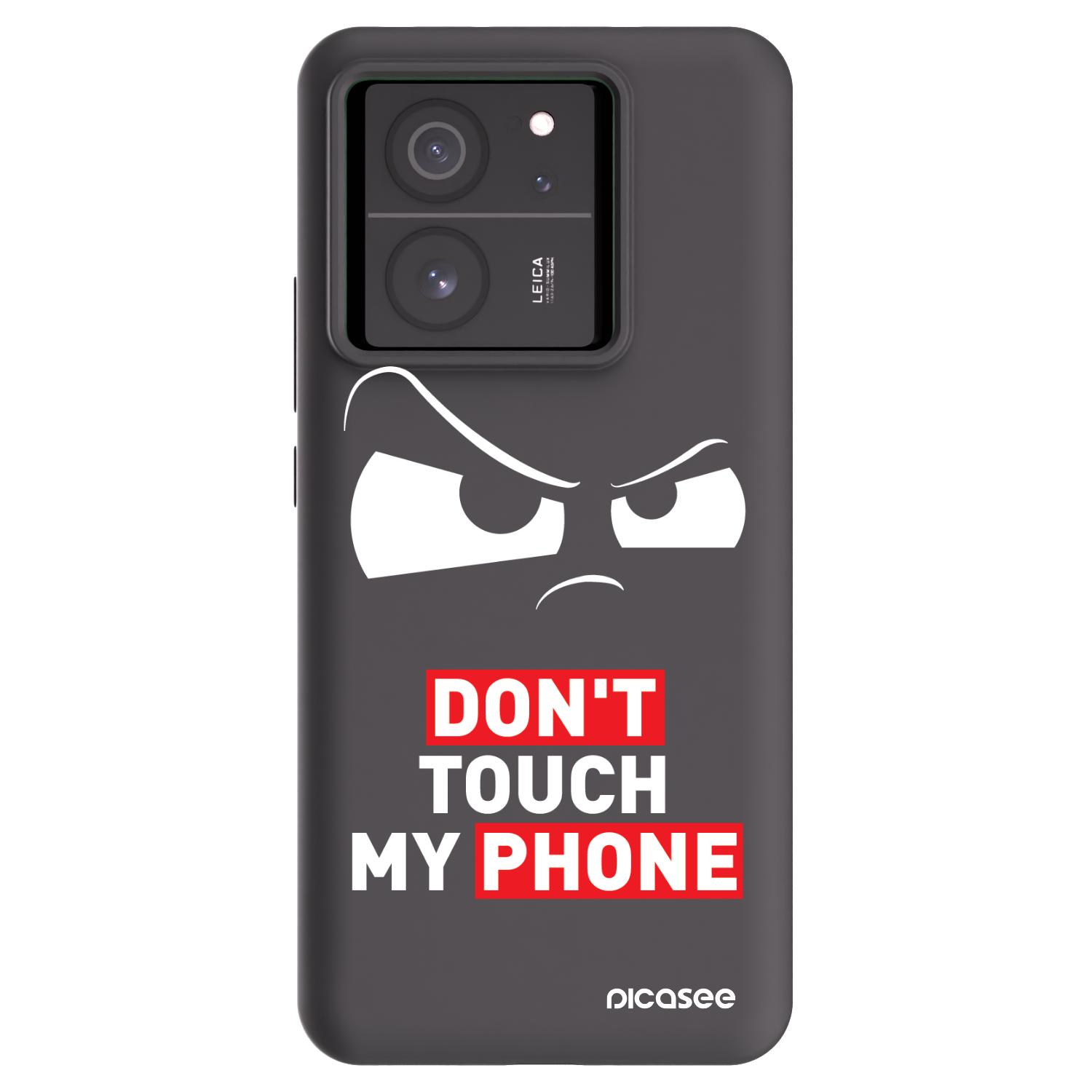 Picasee Μαύρη θήκη σιλικόνης για Xiaomi 13T Pro - Cloudy Eye - Transparent