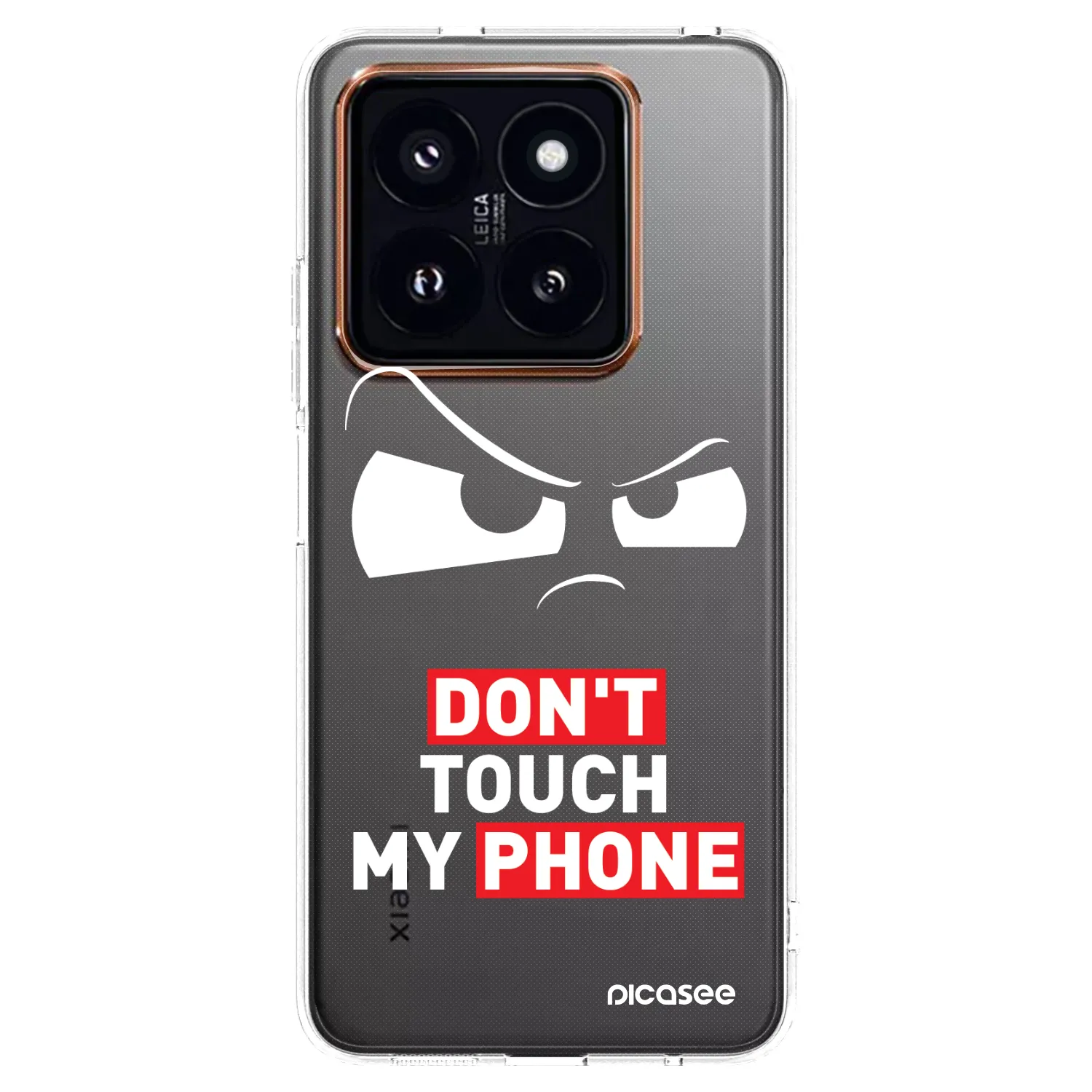 Picasee διαφανής θήκη σιλικόνης Xiaomi 14 Pro - Cloudy Eye - Transparent