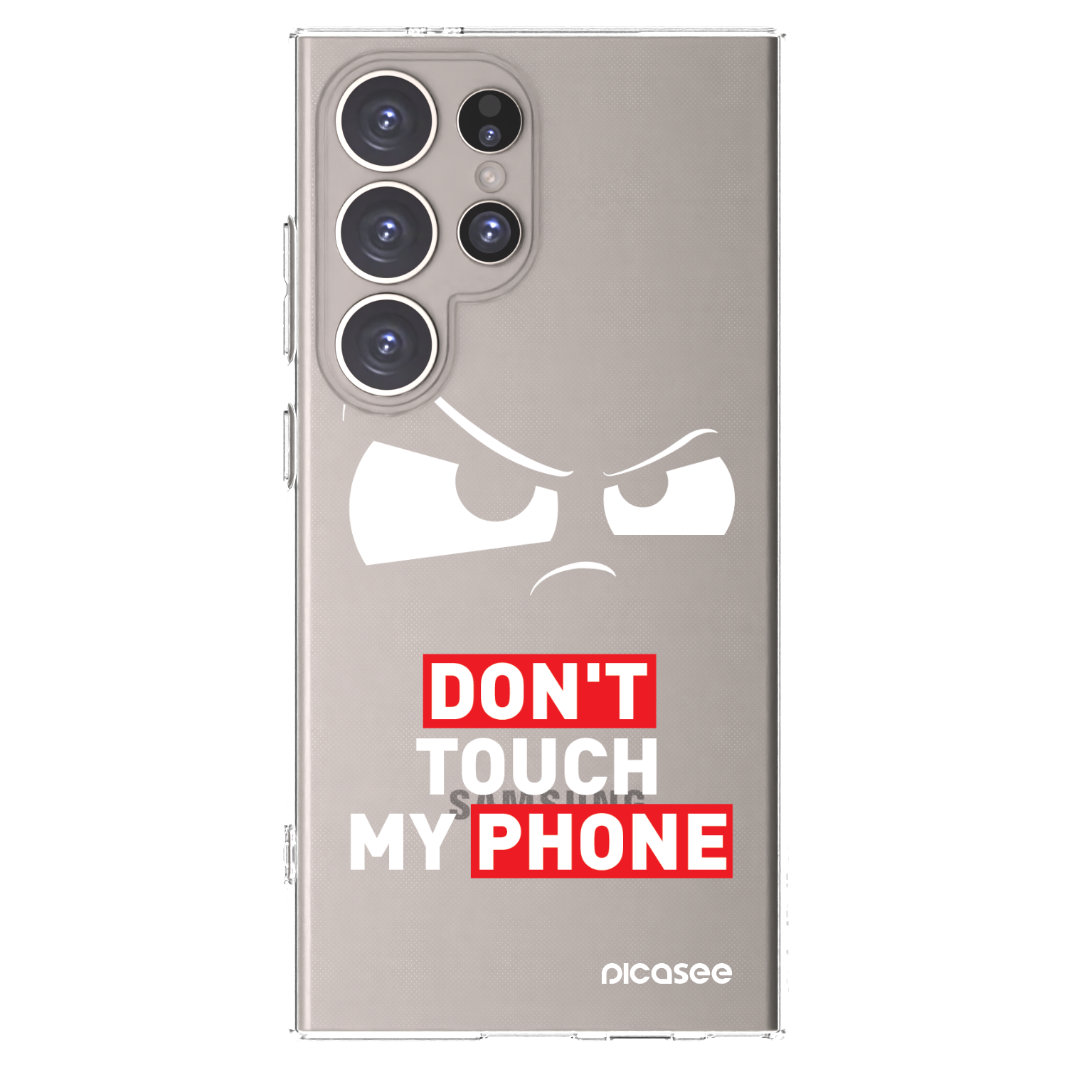 Picasee διαφανής θήκη σιλικόνης Samsung Galaxy S24 Ultra S928B 5G - Cloudy Eye - Transparent