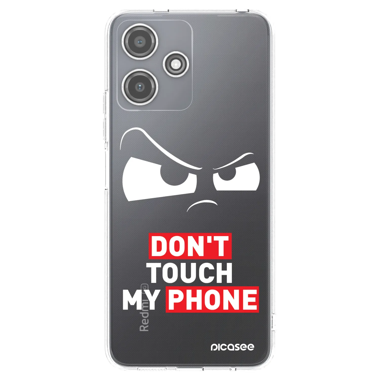 Picasee διαφανής θήκη σιλικόνης Xiaomi Redmi 12 5G - Cloudy Eye - Transparent