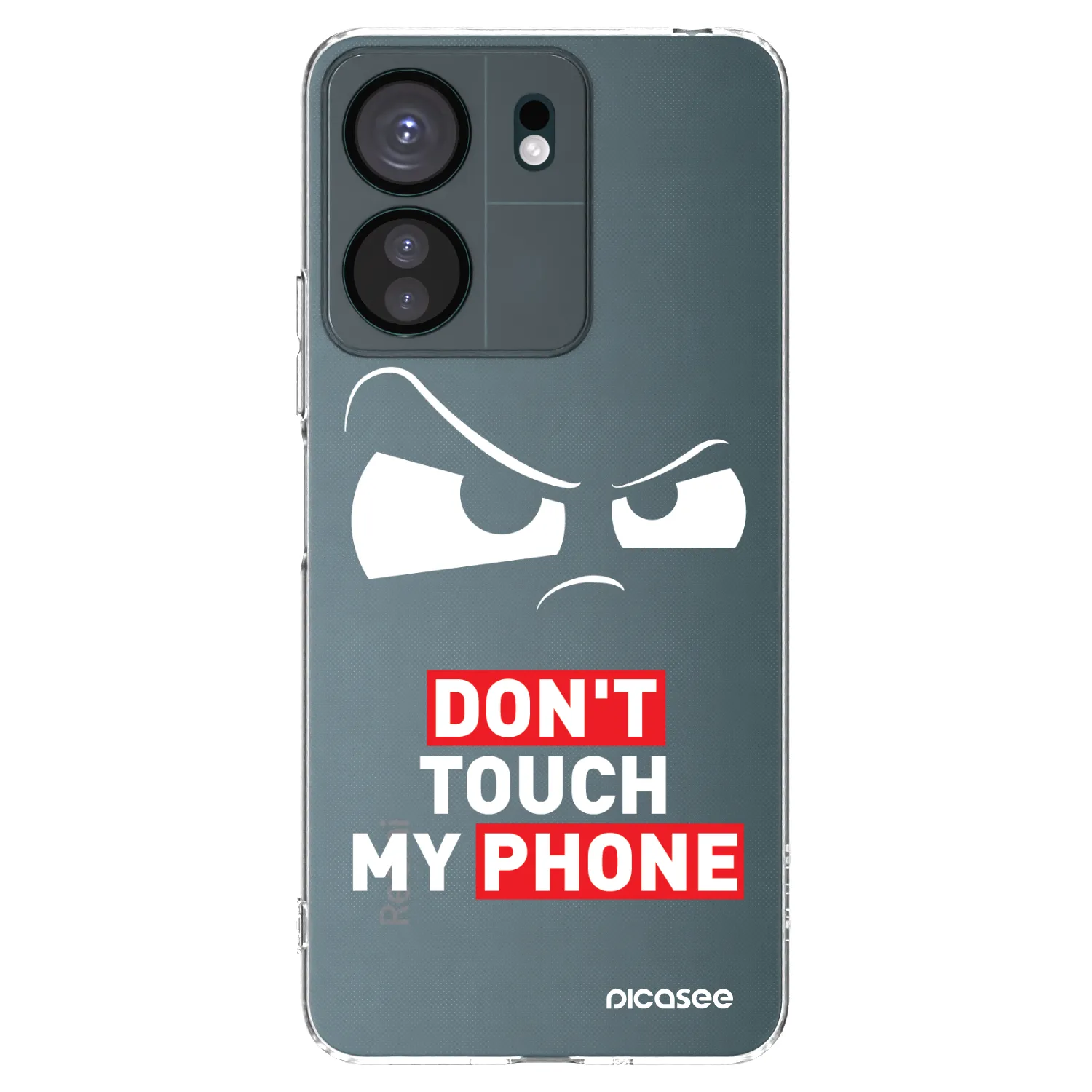 Picasee διαφανής θήκη σιλικόνης Xiaomi Redmi 13C 4G - Cloudy Eye - Transparent