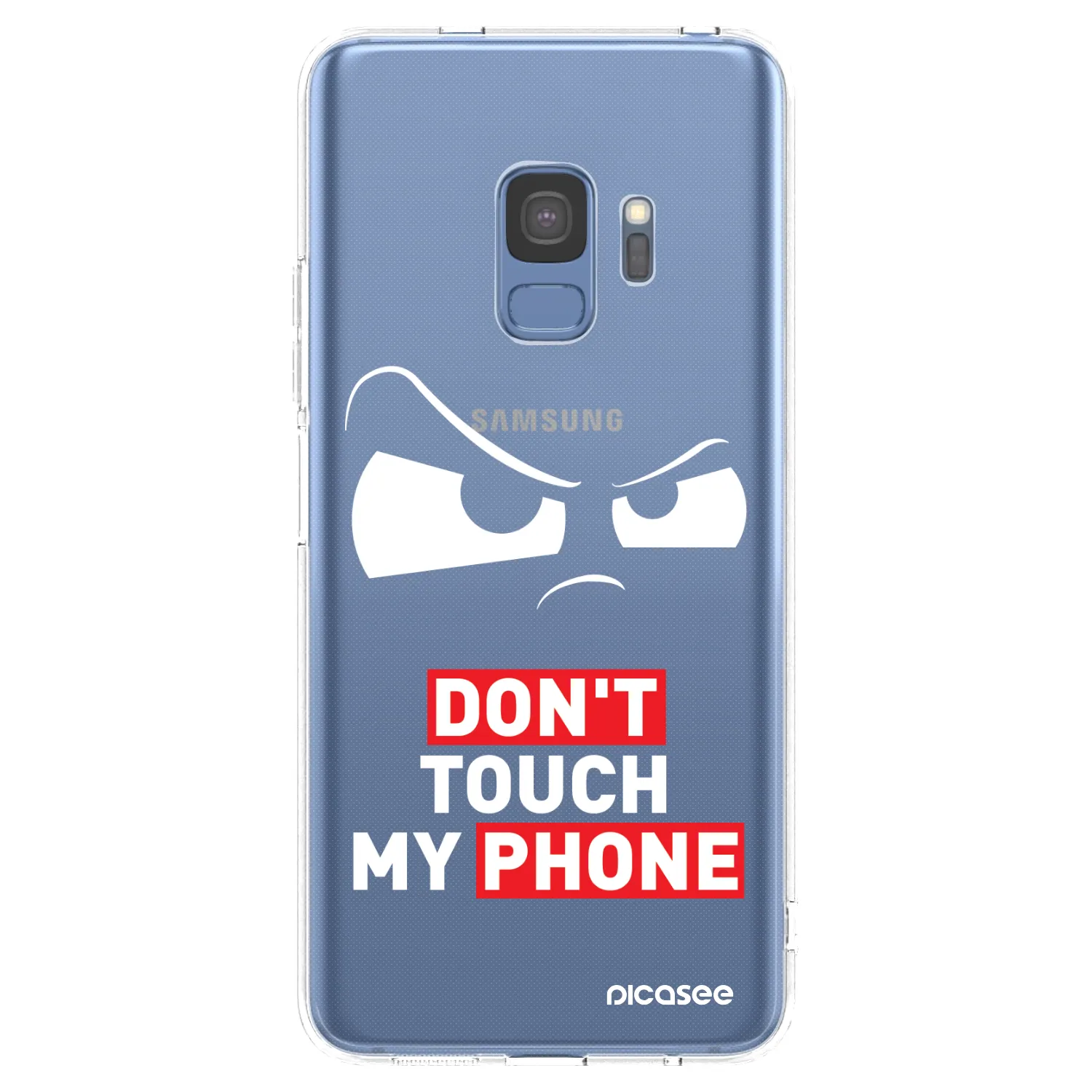 Picasee διαφανής θήκη σιλικόνης Samsung Galaxy S9 G960F - Cloudy Eye - Transparent