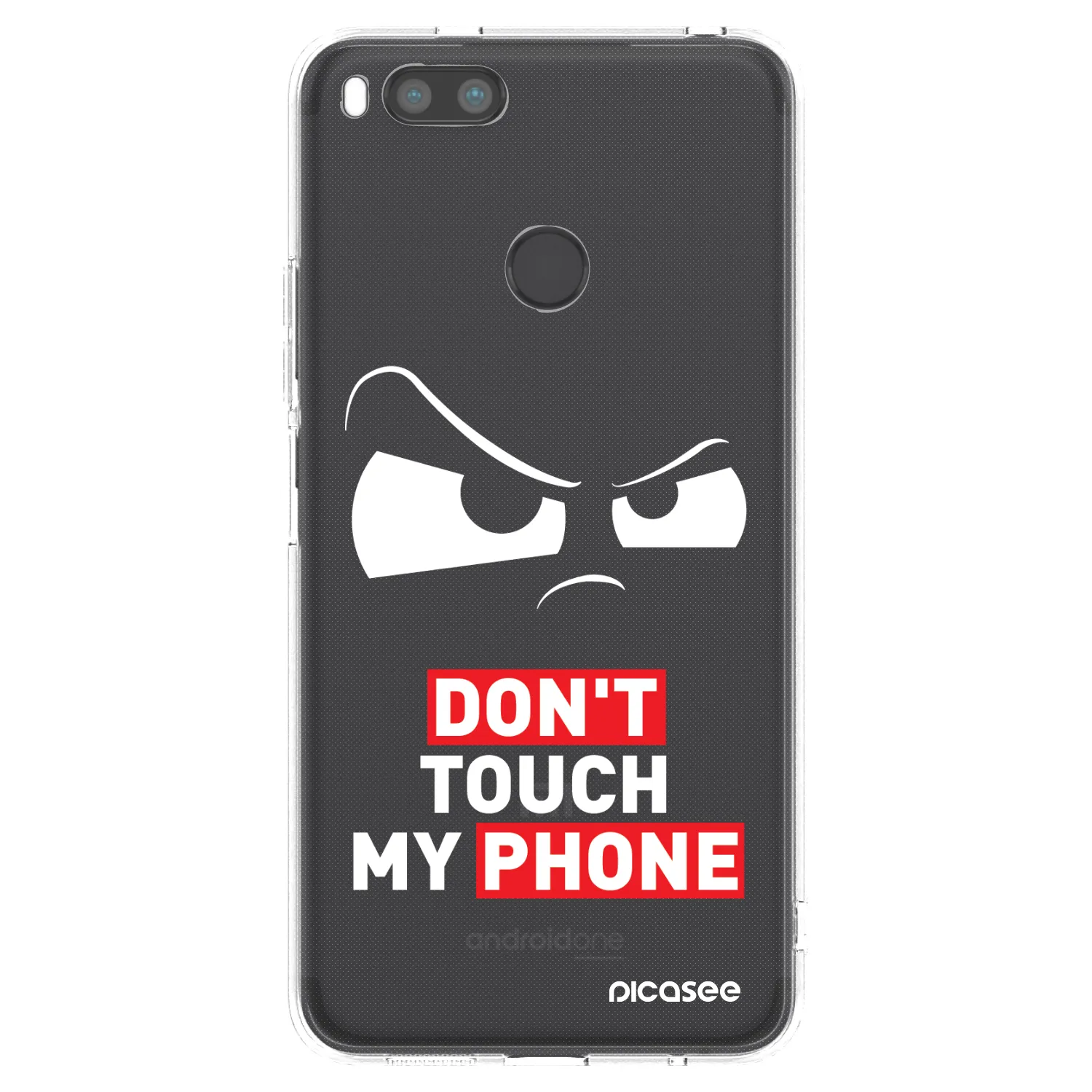 Picasee διαφανής θήκη σιλικόνης Xiaomi Mi A1 Global - Cloudy Eye - Transparent