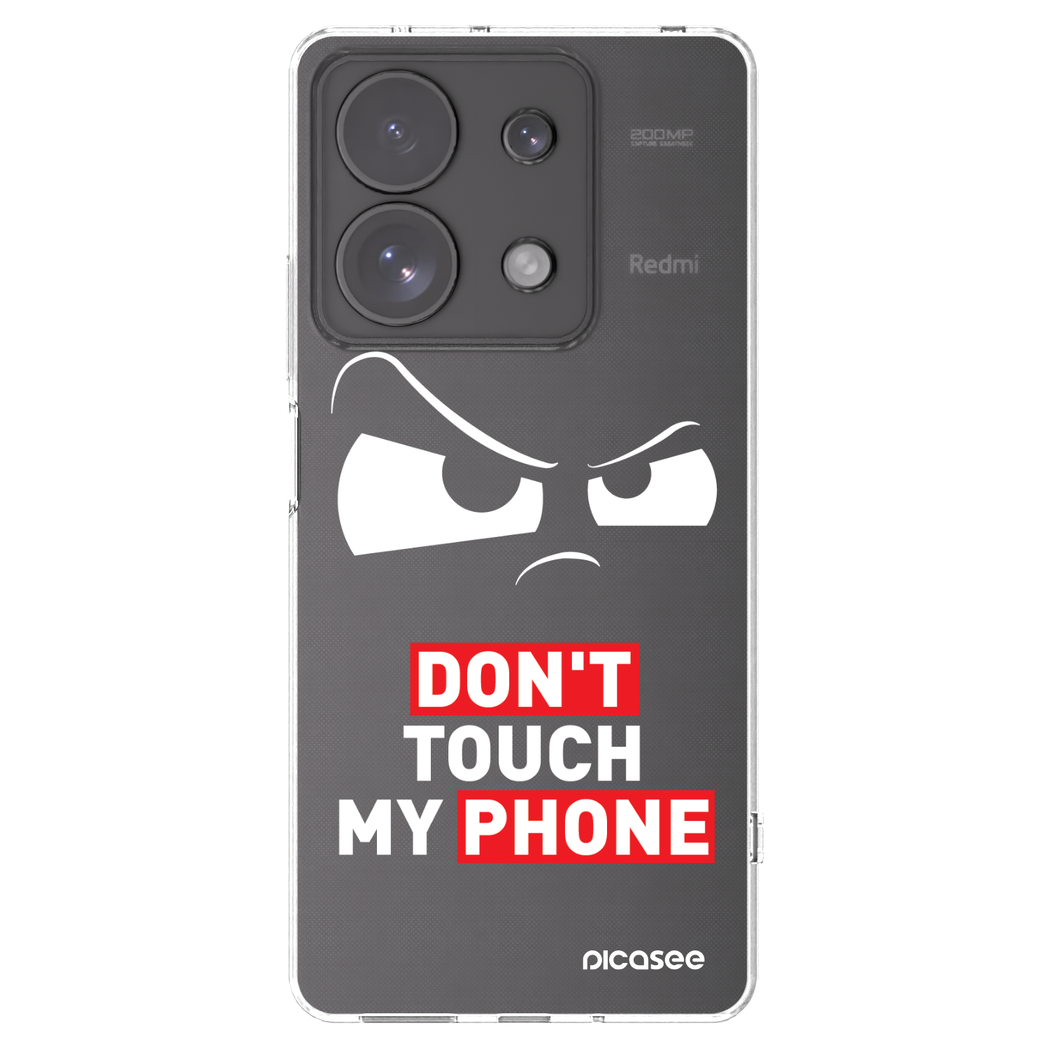 Picasee διαφανής θήκη σιλικόνης Xiaomi Redmi Note 13 Pro 4G - Cloudy Eye - Transparent