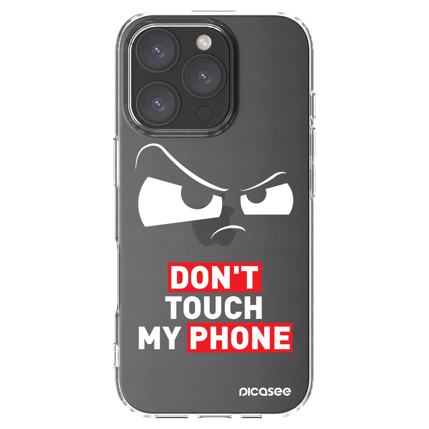 Picasee διαφανής θήκη σιλικόνης Apple iPhone 16 Pro - Cloudy Eye - Transparent