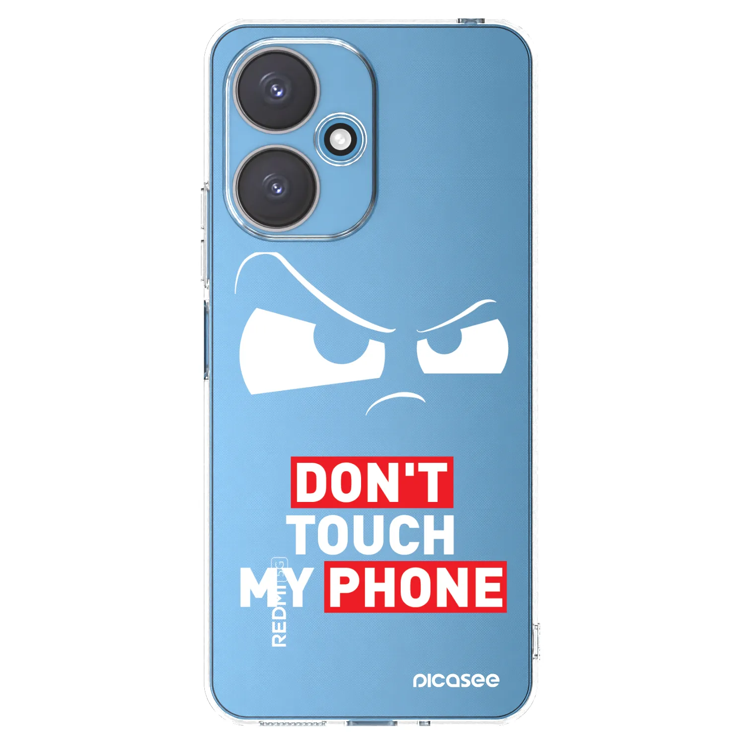 Picasee διαφανής θήκη σιλικόνης Xiaomi Redmi 13C 5G - Cloudy Eye - Transparent