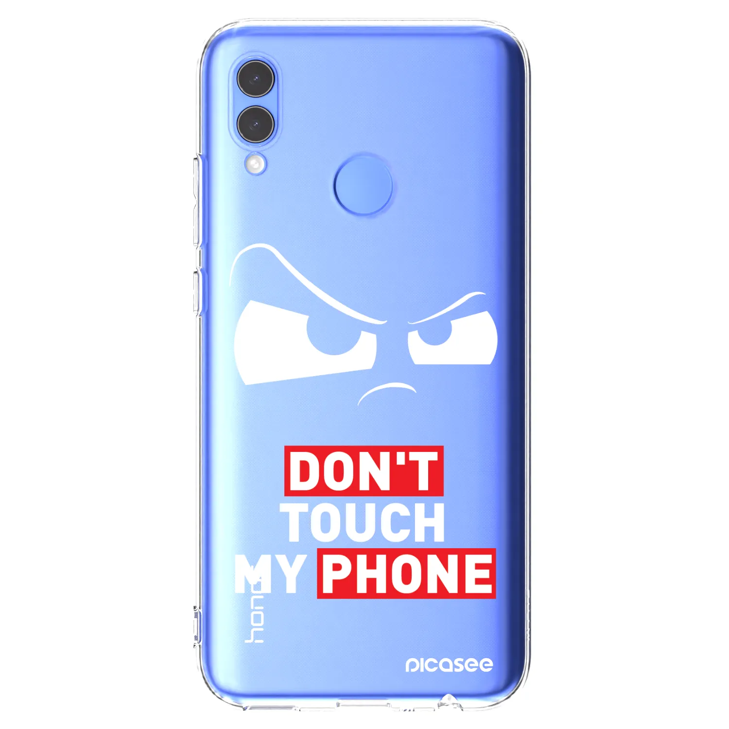 Picasee διαφανής θήκη σιλικόνης Huawei P Smart 2019 - Cloudy Eye - Transparent