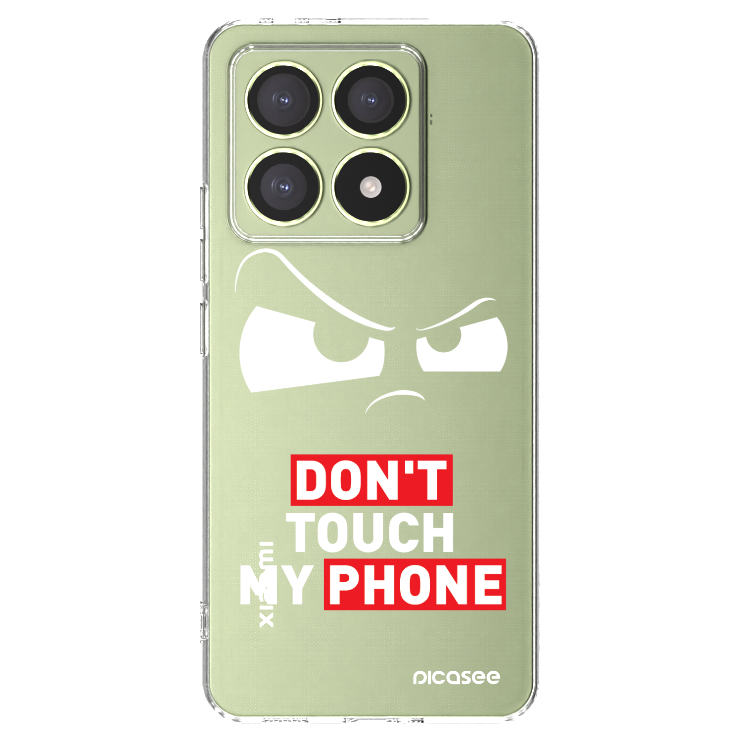 Picasee διαφανής θήκη σιλικόνης Xiaomi 14T - Cloudy Eye - Transparent