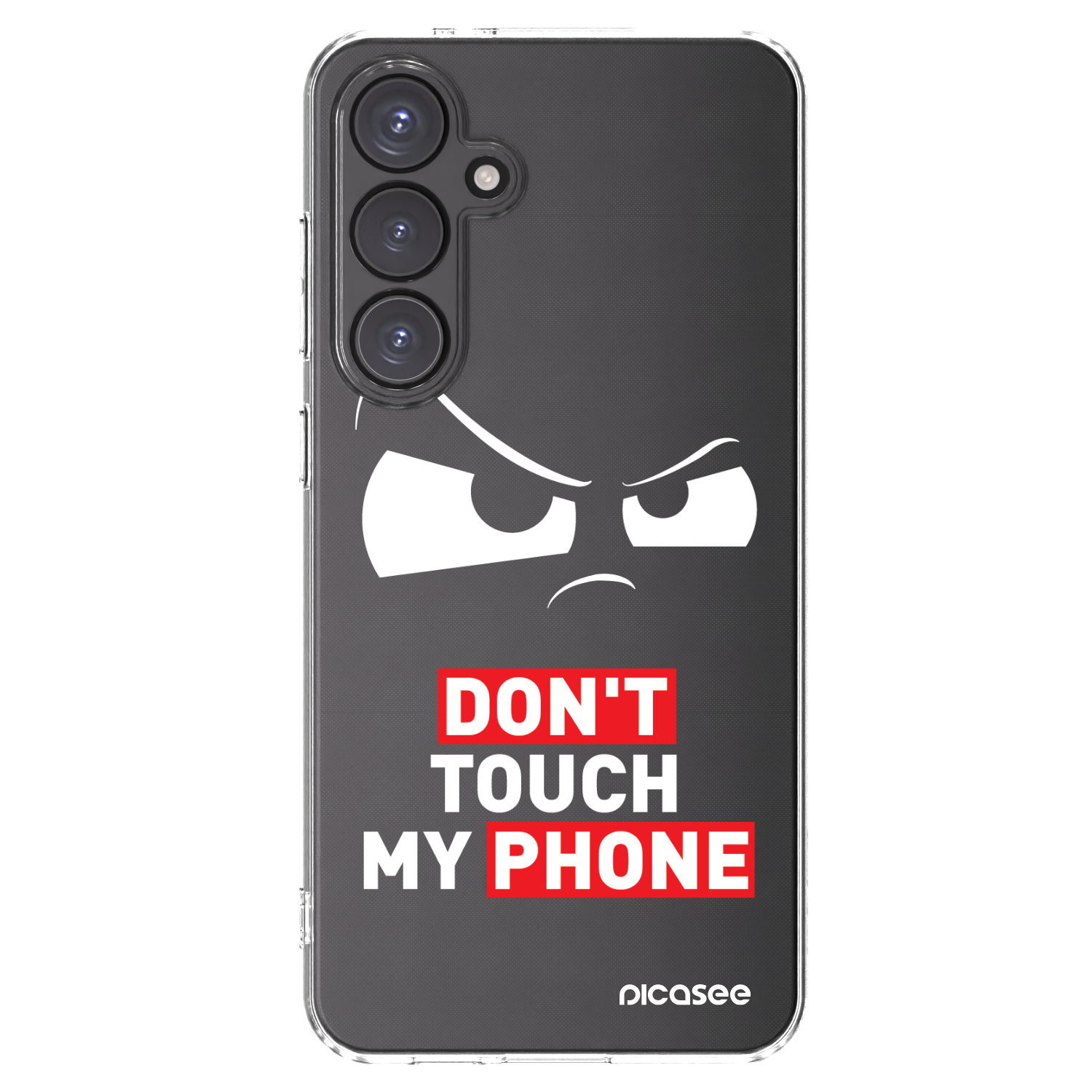 Picasee διαφανής θήκη σιλικόνης Samsung Galaxy S24 FE S721B - Cloudy Eye - Transparent