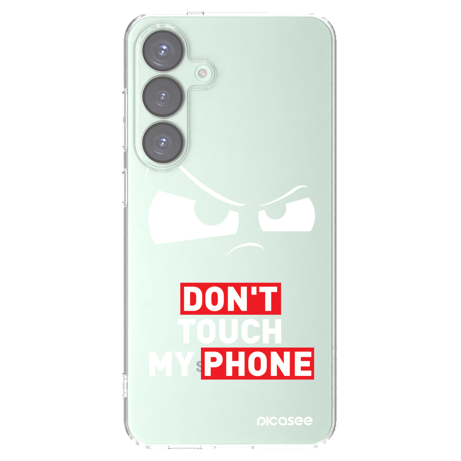 Picasee διαφανής θήκη σιλικόνης Samsung Galaxy S25+ 5G - Cloudy Eye - Transparent
