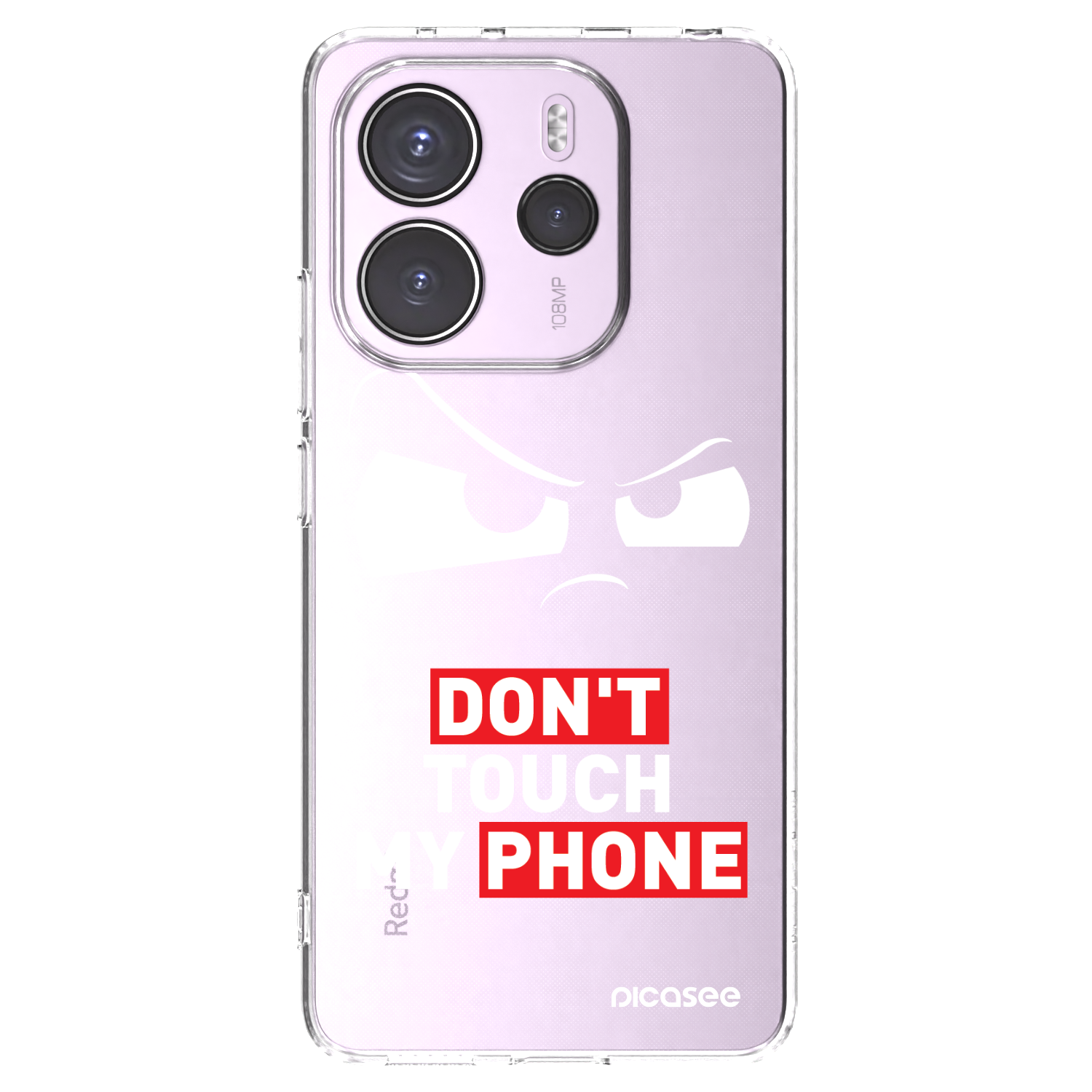 Picasee διαφανής θήκη σιλικόνης Xiaomi Redmi Note 14 4G - Cloudy Eye - Transparent