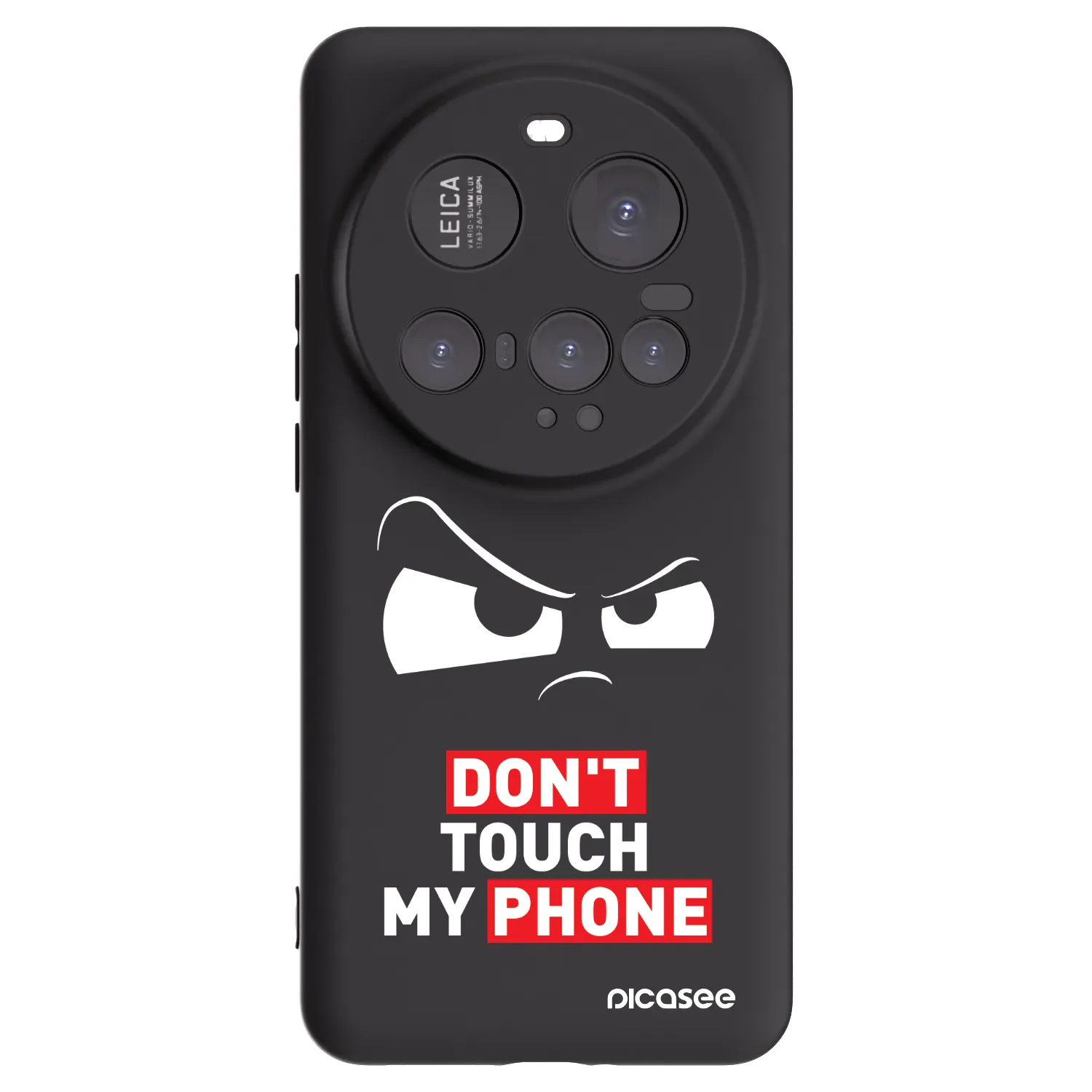 Picasee Μαύρη θήκη σιλικόνης για Xiaomi 15 Ultra - Cloudy Eye - Transparent