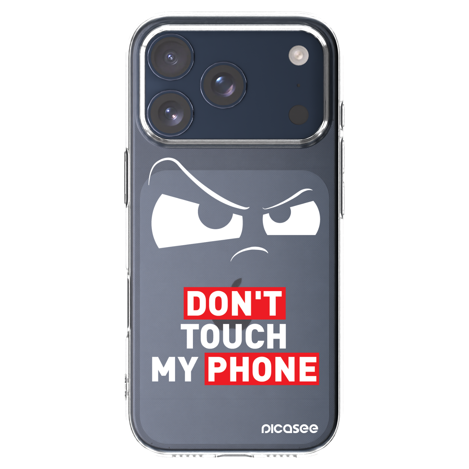 Picasee διαφανής θήκη σιλικόνης Apple iPhone 17 Pro - Cloudy Eye - Transparent